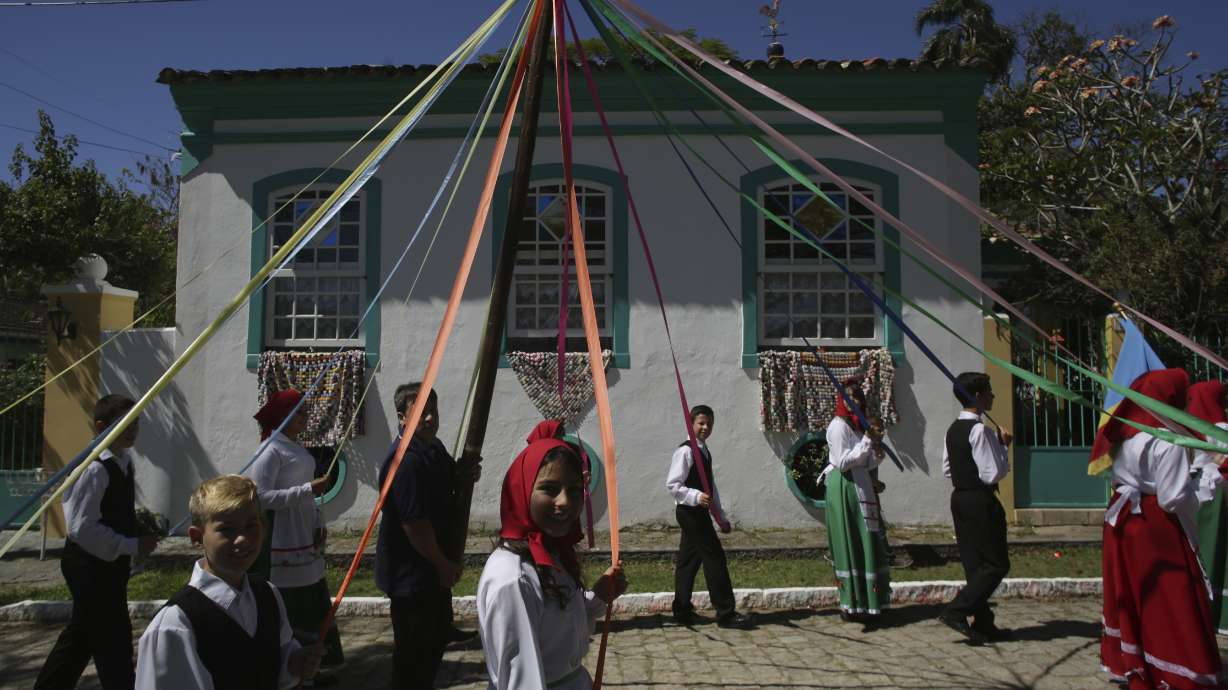 AP PHOTOS: Celebrating Azorean culture in southern Brazil
