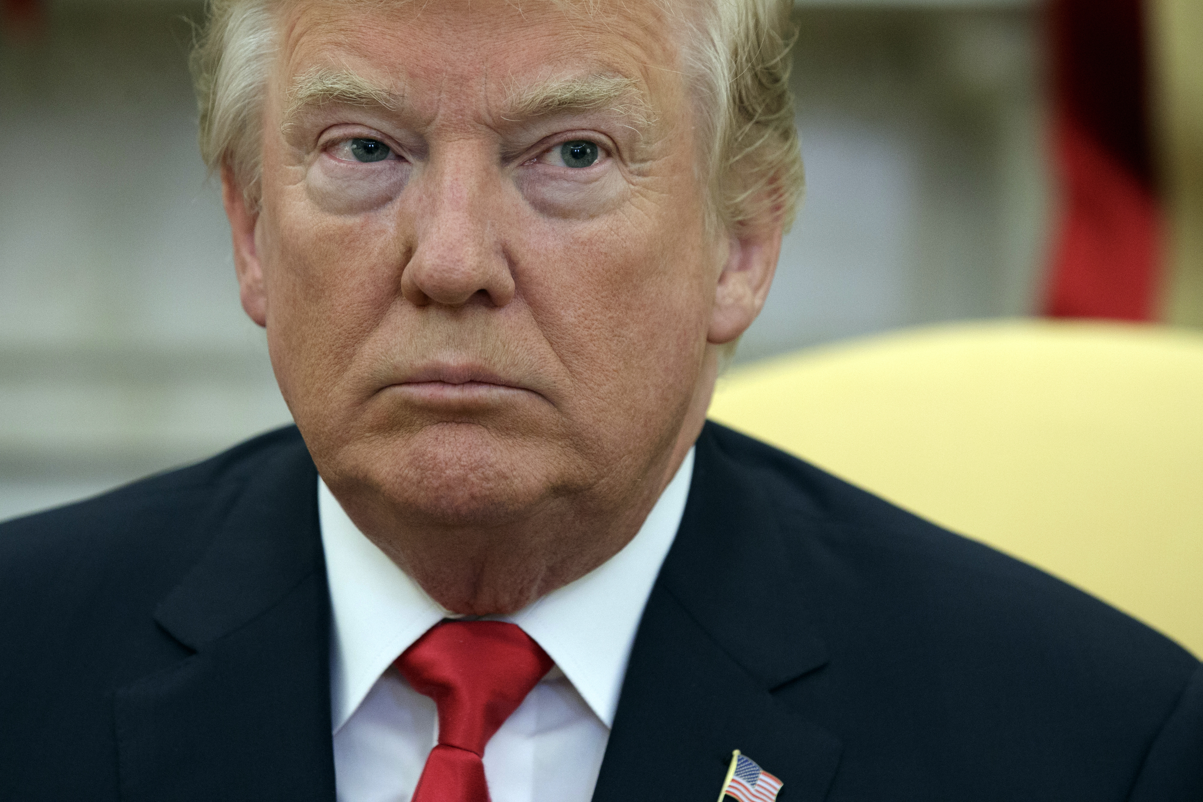 The Latest: Trump says Tillerson ouster is 'fake news'