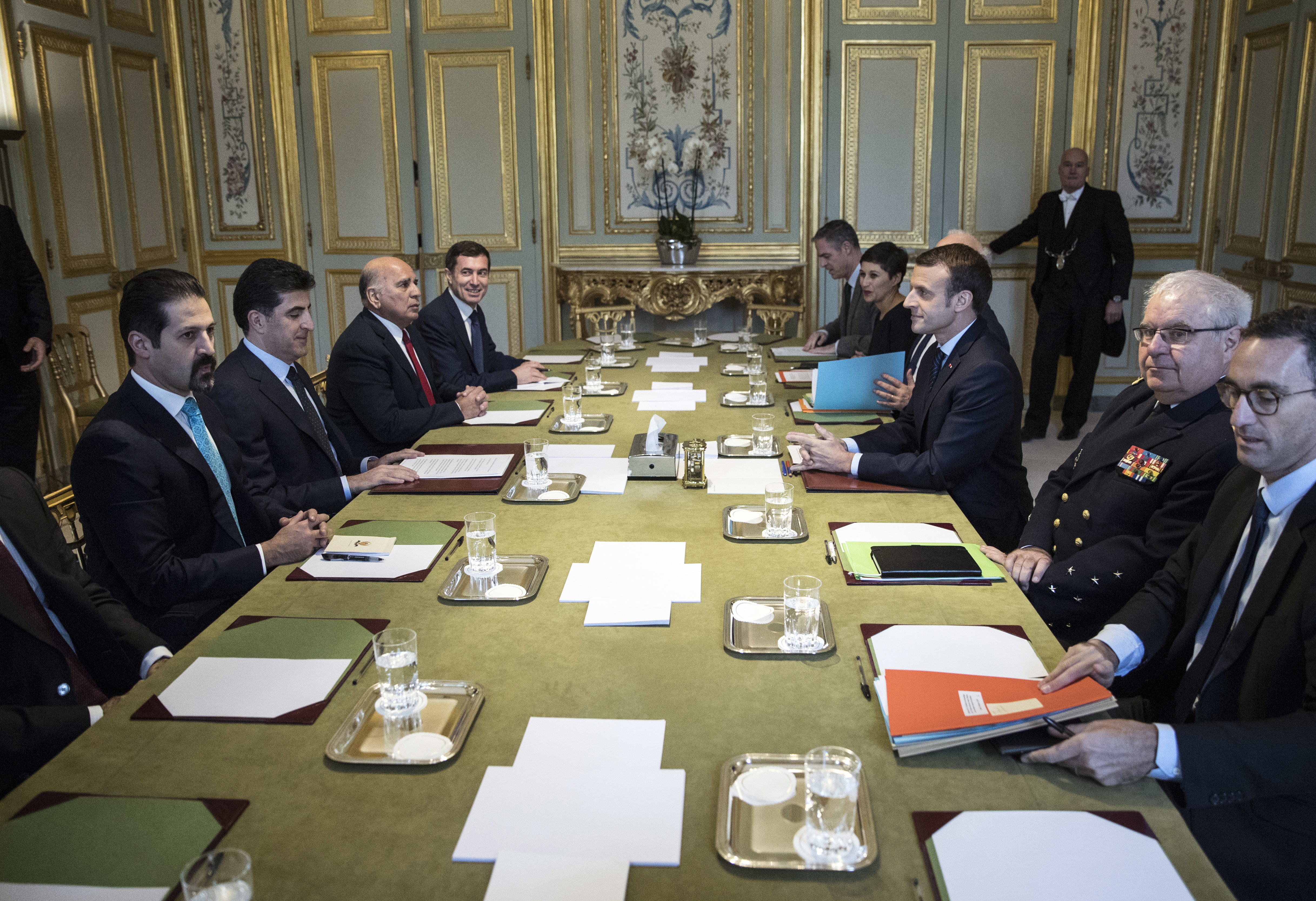 France backs new negotiations between Baghdad and Kurds