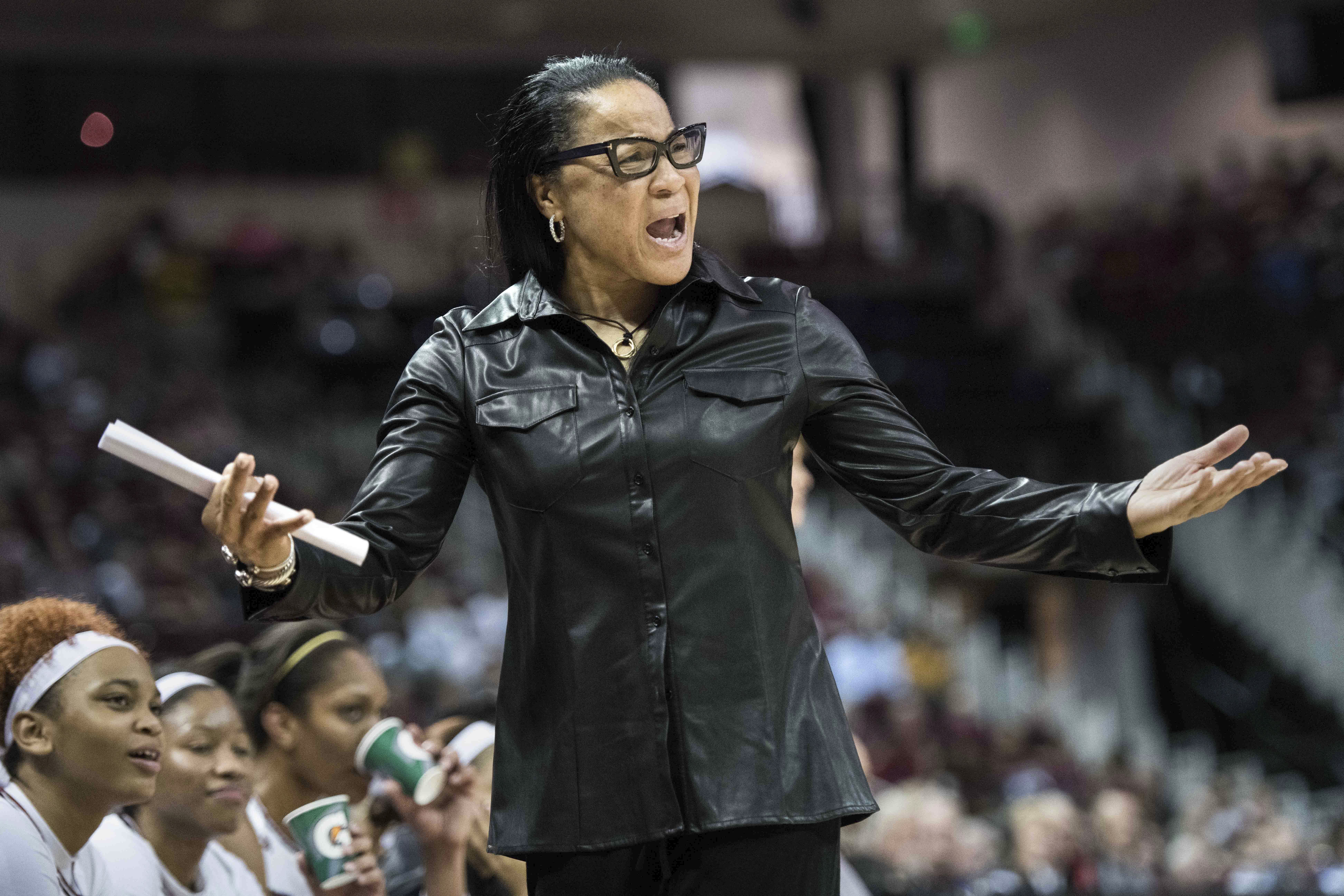 No. 5 S Carolina frontcourt shines, beats No. 14 Duke 72-52