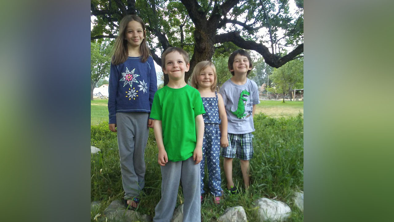 From left to right: Dinah Coltharp, Seth Coltharp, Haddie Coltharp and William Coltharp (Photo: Family photo, Courtesy Spring City Police Department)