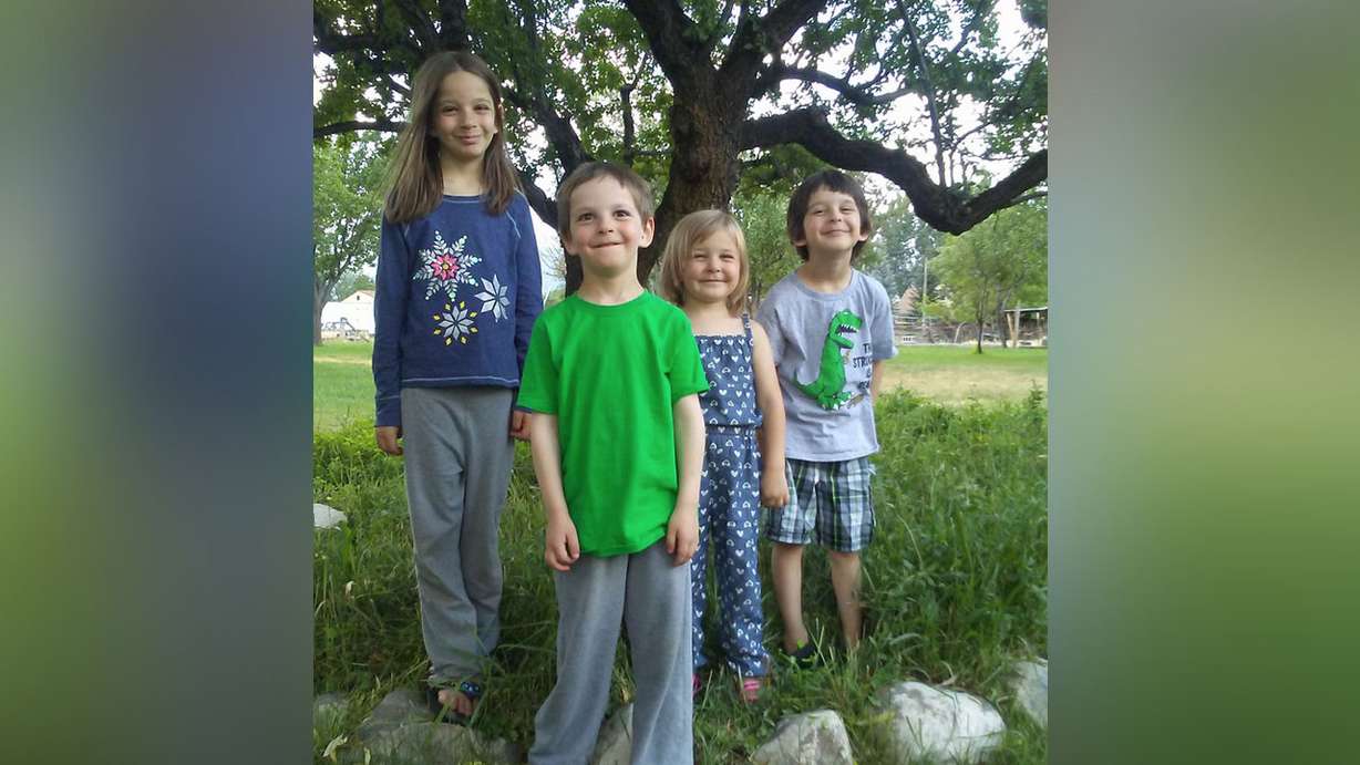 From left to right: Dinah Coltharp, Seth Coltharp, Haddie Coltharp and William Coltharp (Photo: Family photo, Courtesy Spring City Police Department)