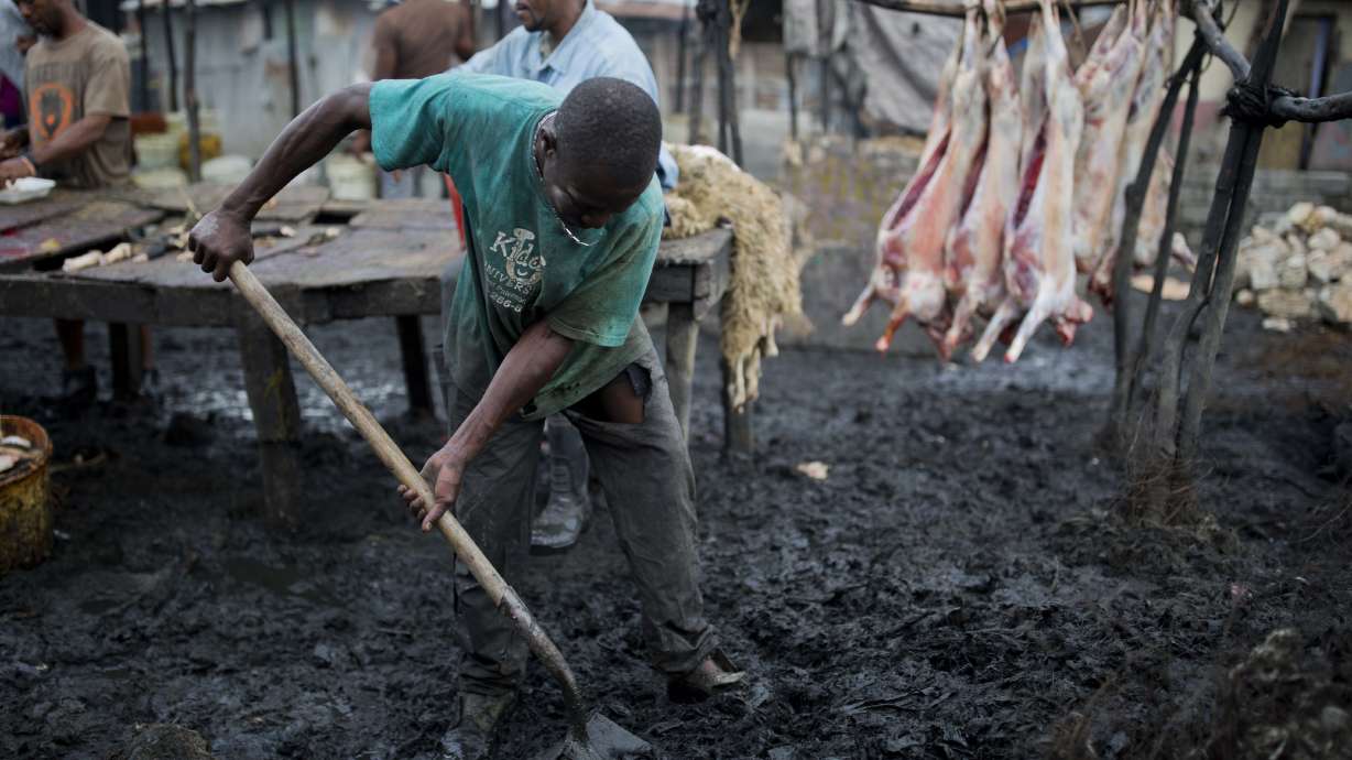 Troubled meat market is key supplier for Haiti's capital