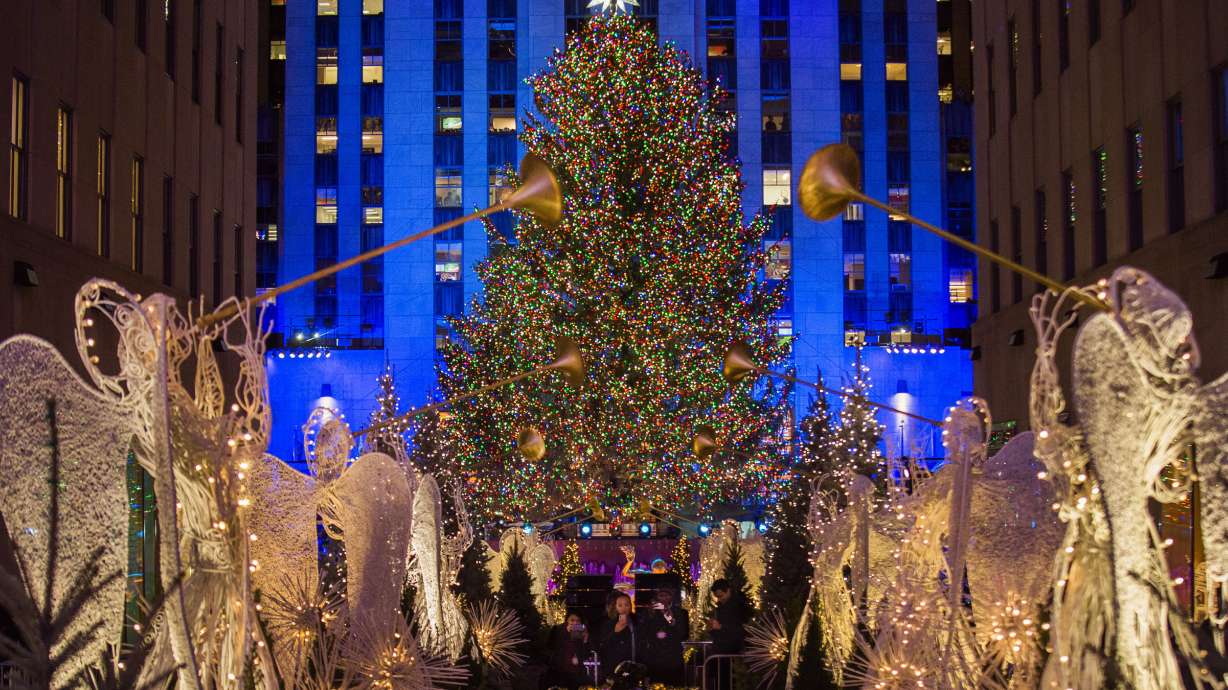 After the lights dim, Rockefeller Christmas trees still give