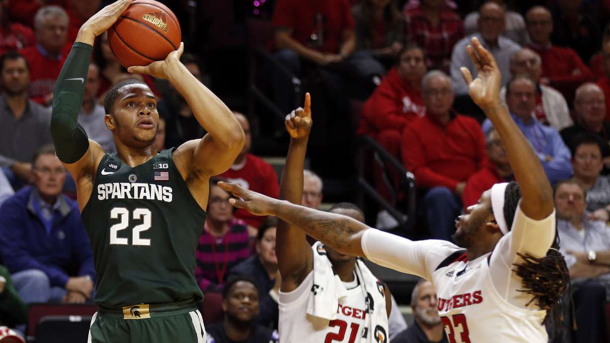 Bridges scores 21 as No. 3 Michigan State beats Rutgers