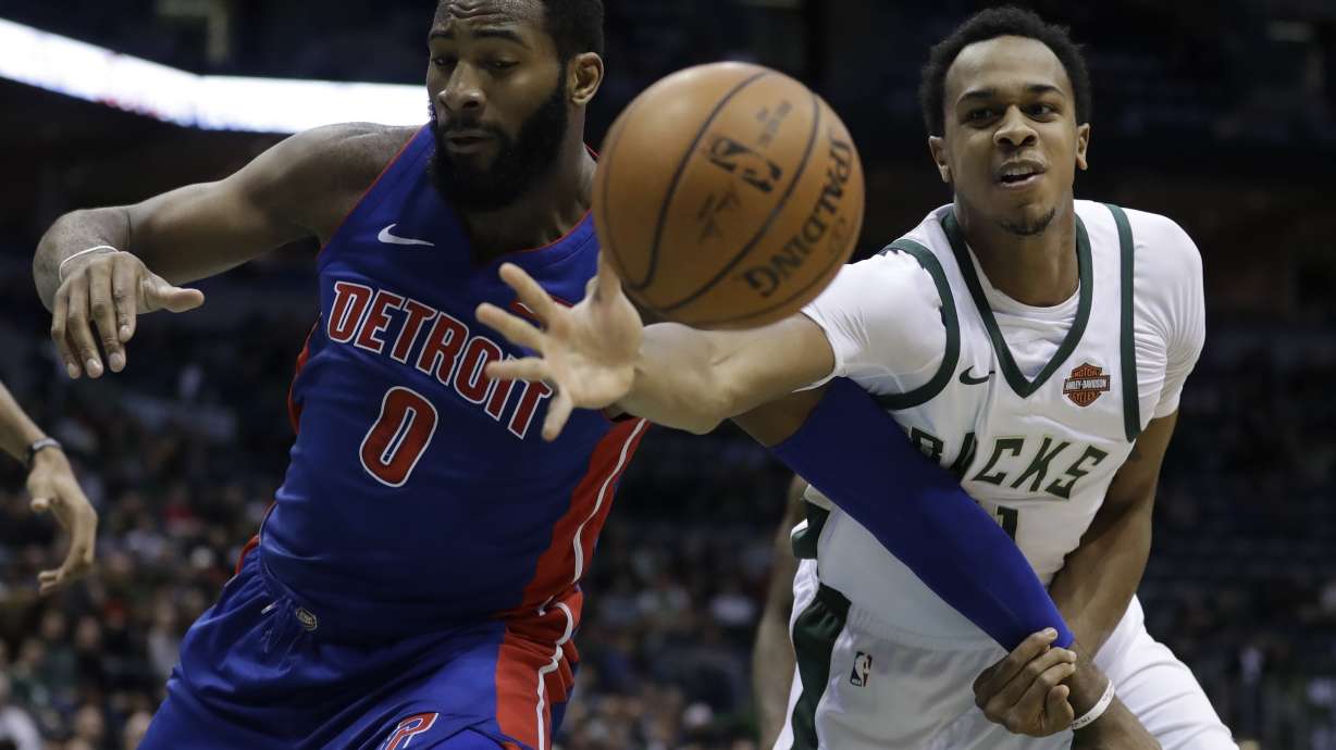 Bucks use fourth-quarter run to beat Pistons 104-100