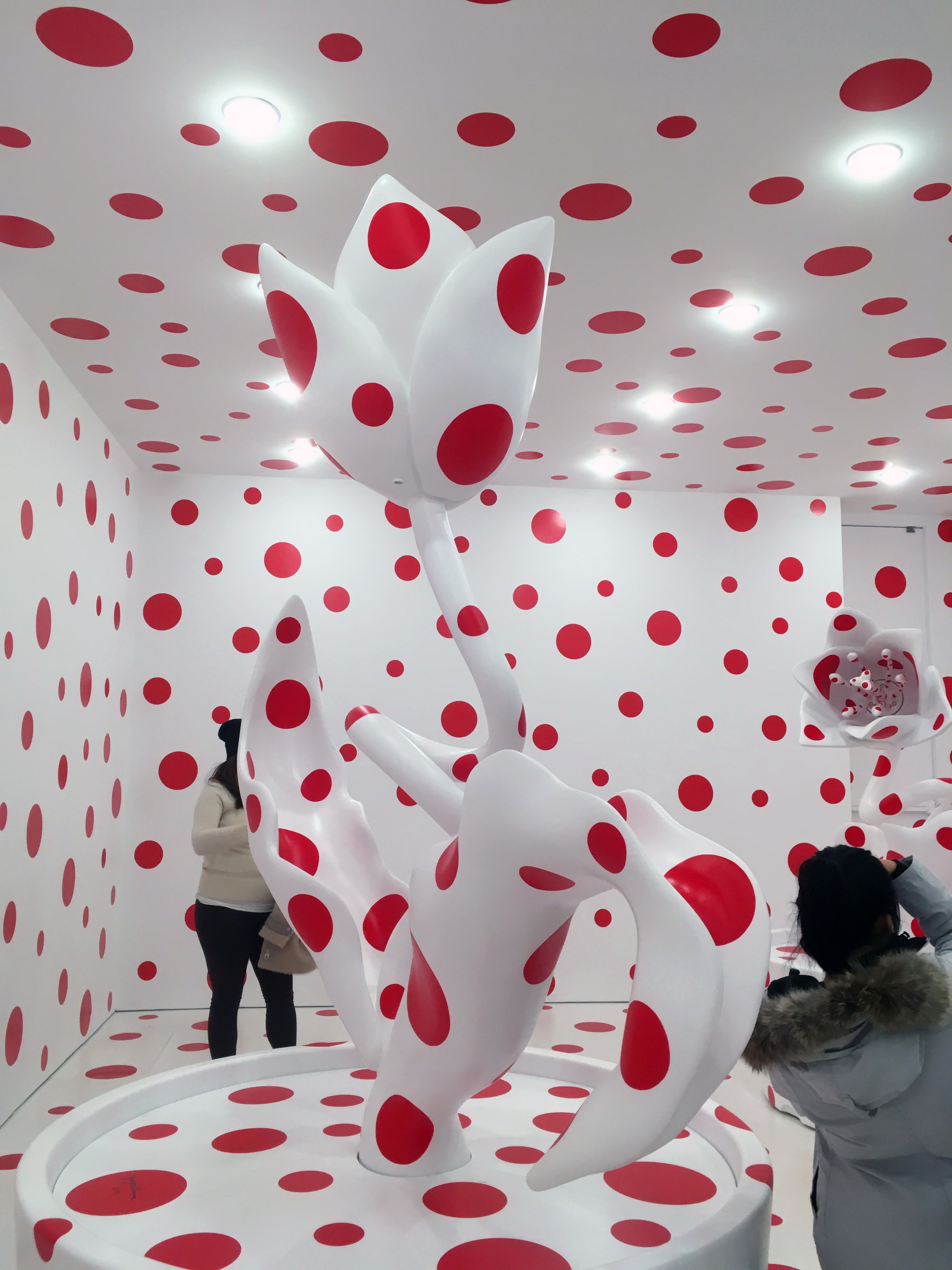 At Yayoi Kusama show, a long wait to experience infinity