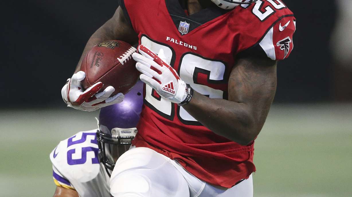 Falcons running back Tevin Coleman in concussion protocol