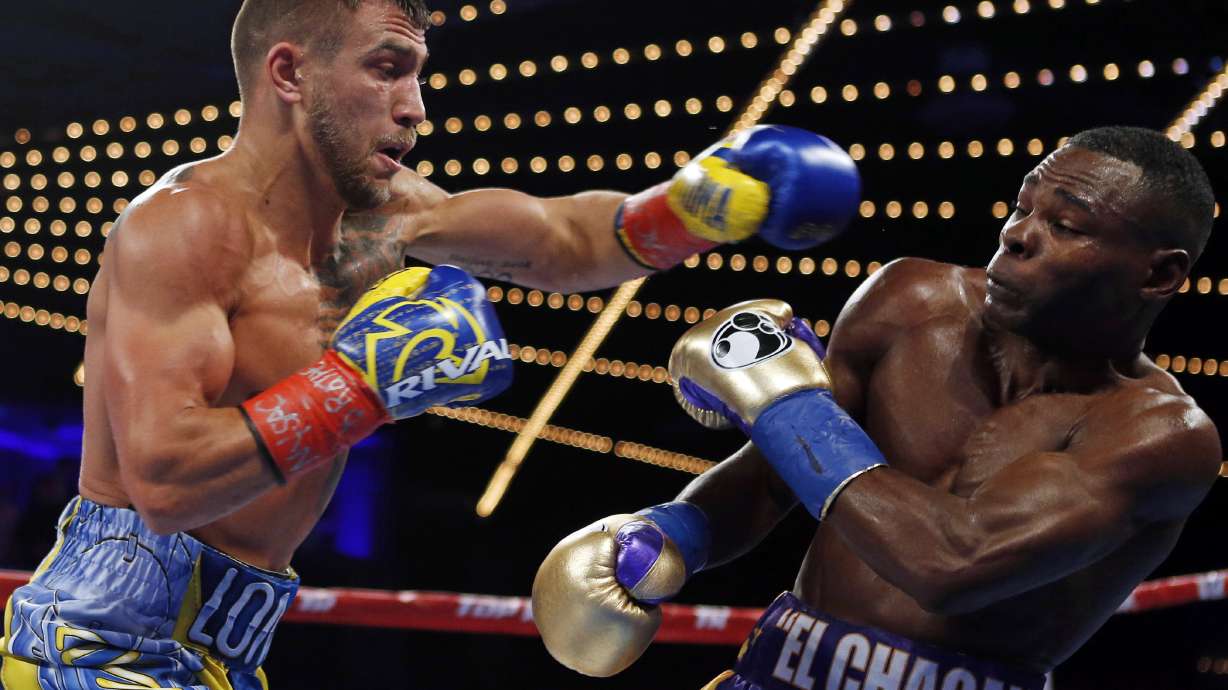 Lomachenko stops Rigondeaux to win match of Olympic greats
