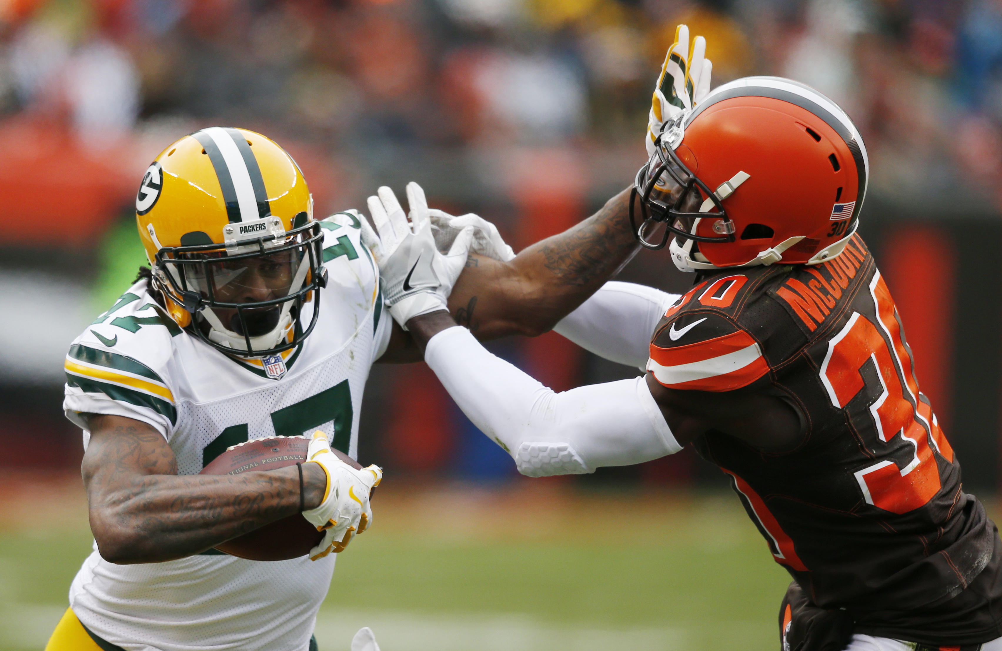 Packers rally to stun winless Browns 27-21 in overtime