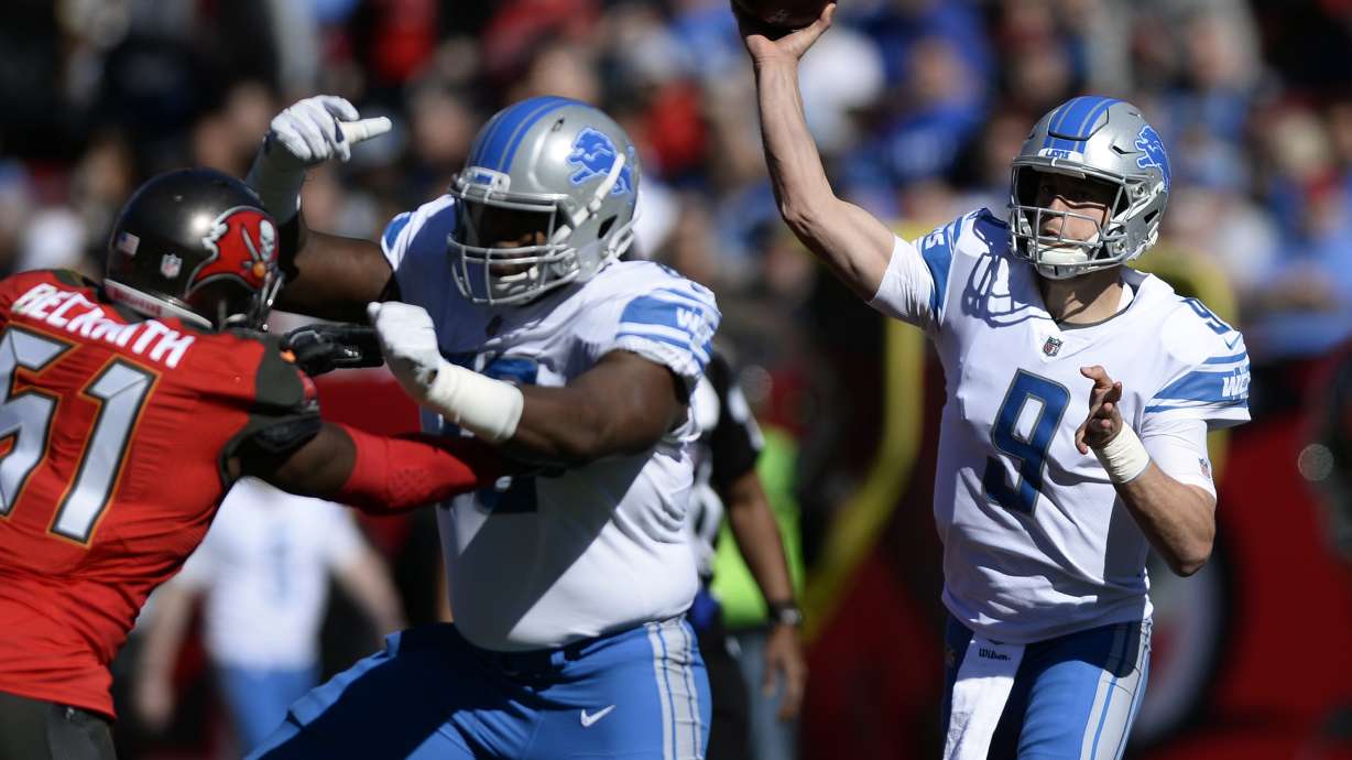 Stafford's 4th winning drive leads Lions over Bucs 24-21
