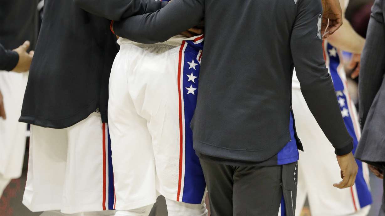 Sixers' Embiid, McConnell out vs. Pelicans