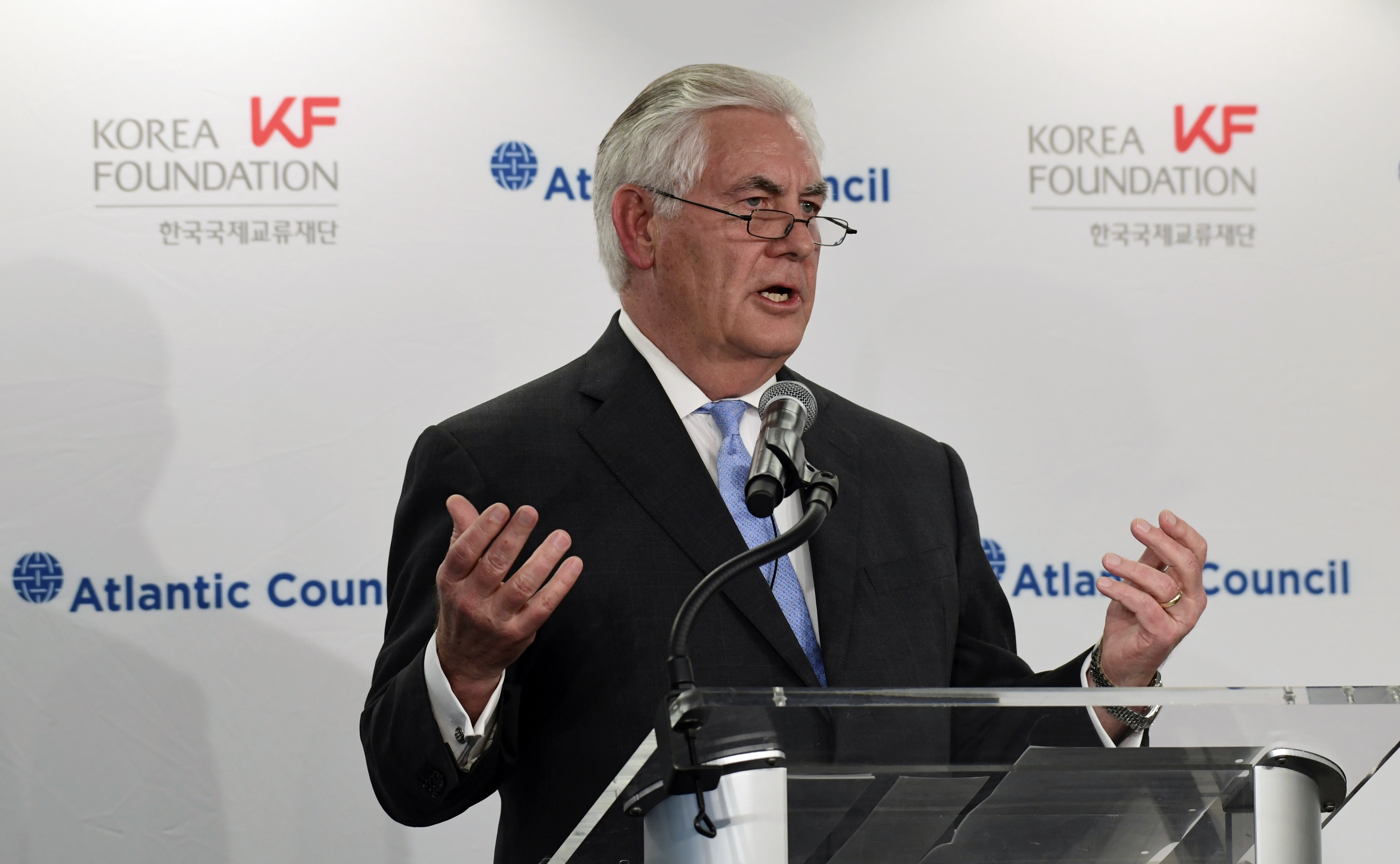 Tillerson softens US stance on possible talks with NKorea