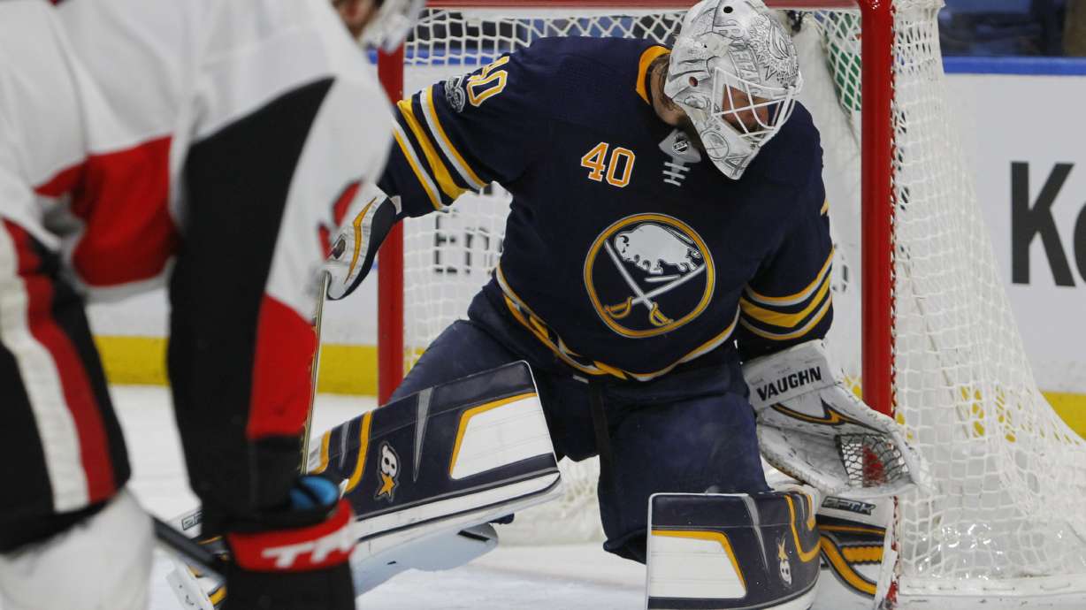 2nd period surge leads Sabres over Senators 3-2