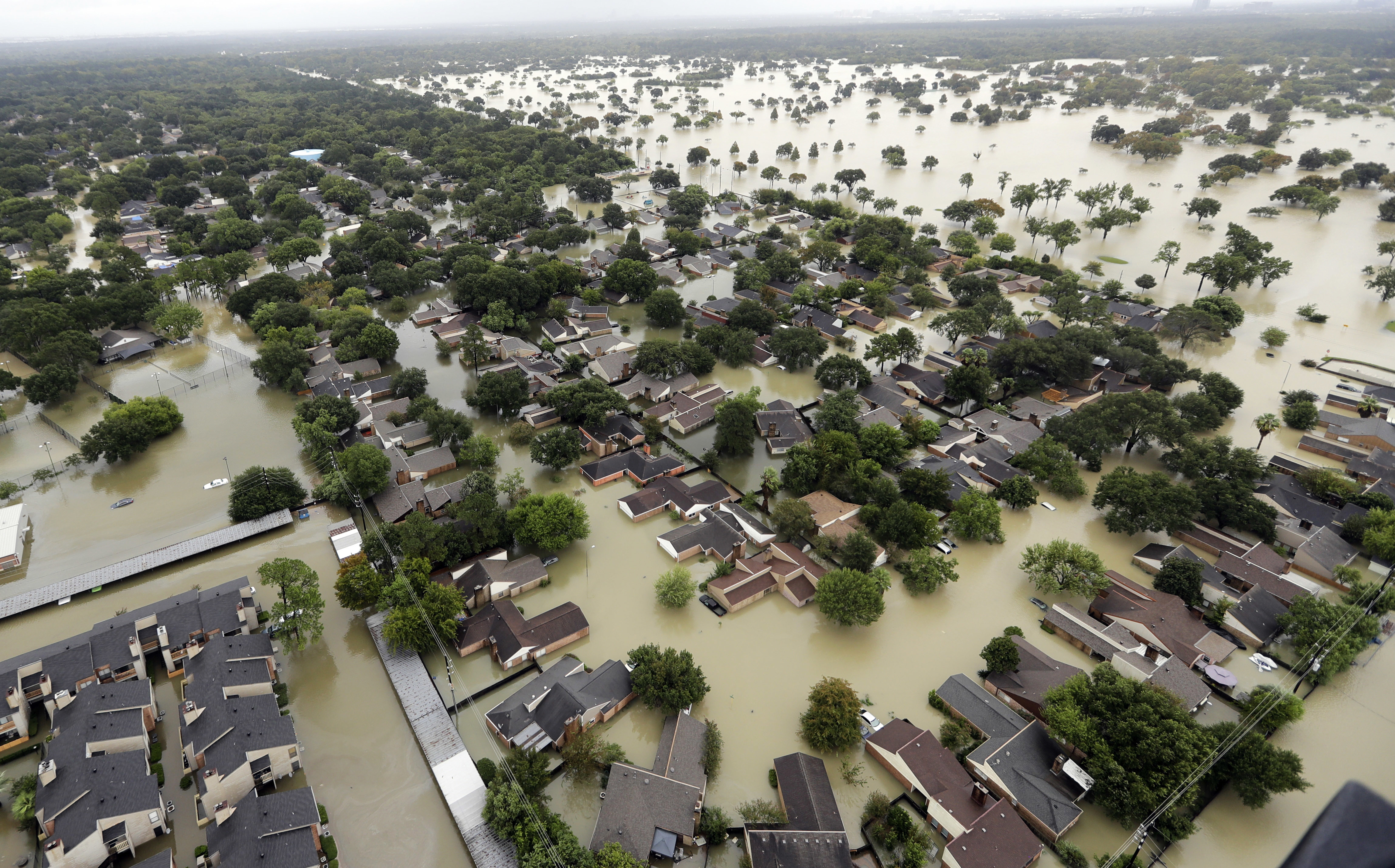 Studies: Warming made Harvey's deluge 3 times more likely