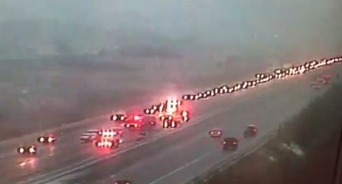 Eastbound I-80 reopens near SR 201 after accident