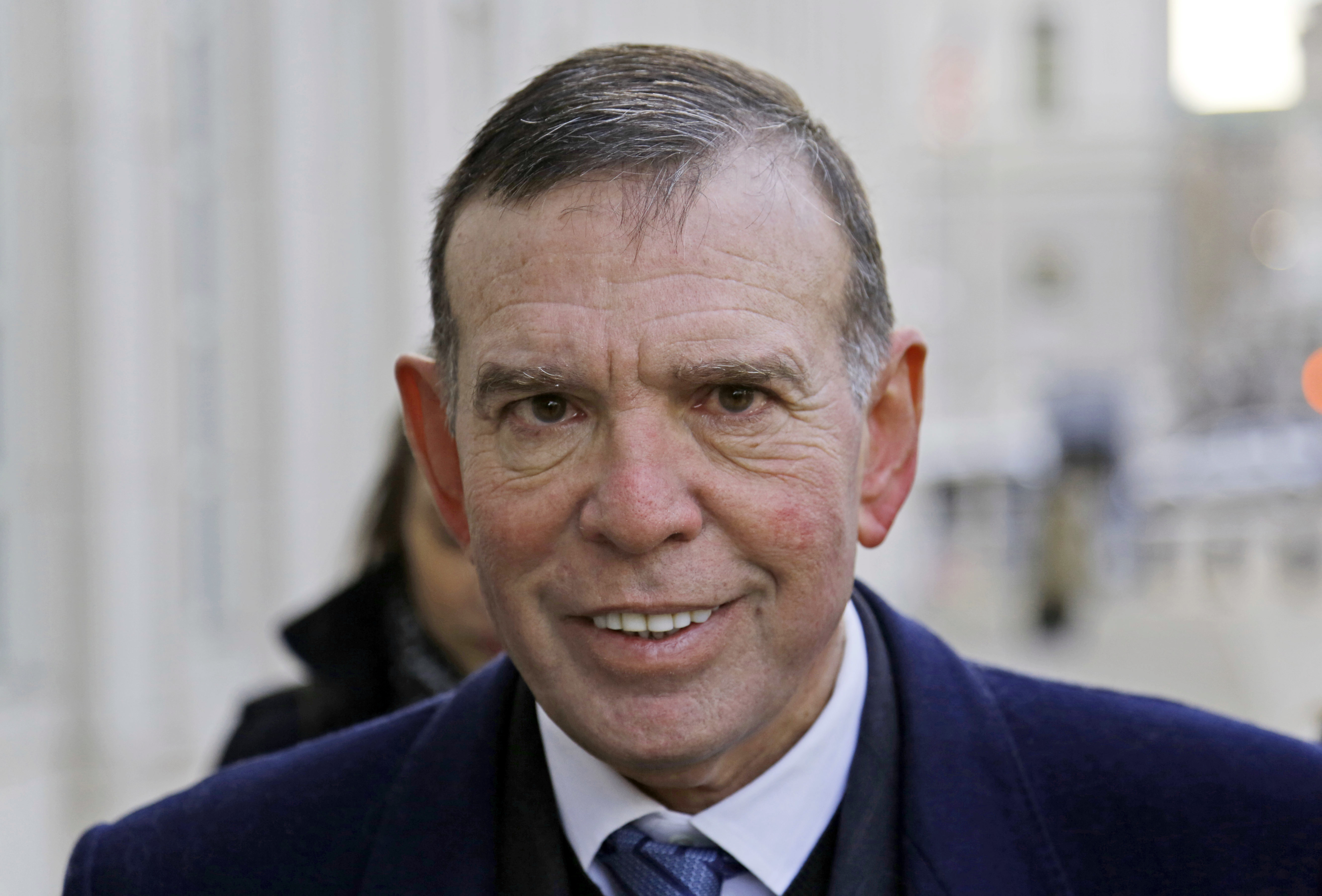 The Latest: Defense lawyer says no evidence of bribe money