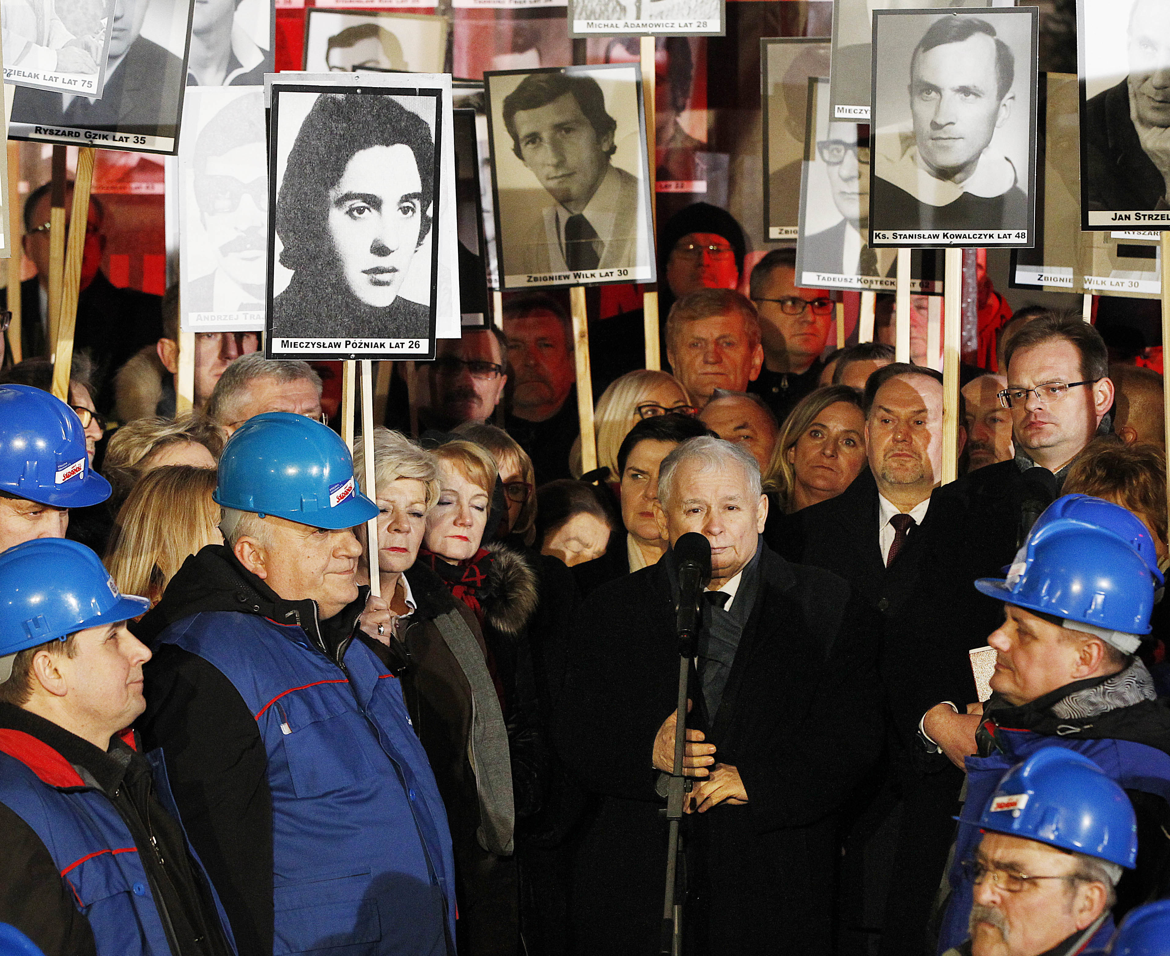 Poland's new PM marks anniversary of 1981 martial law