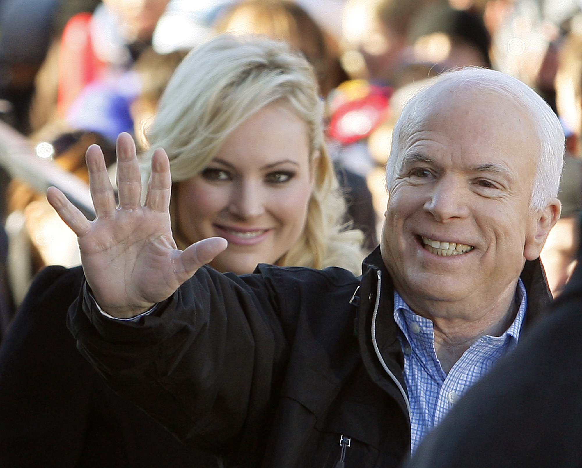 The Latest: McCain receiving treatment at Walter Reed