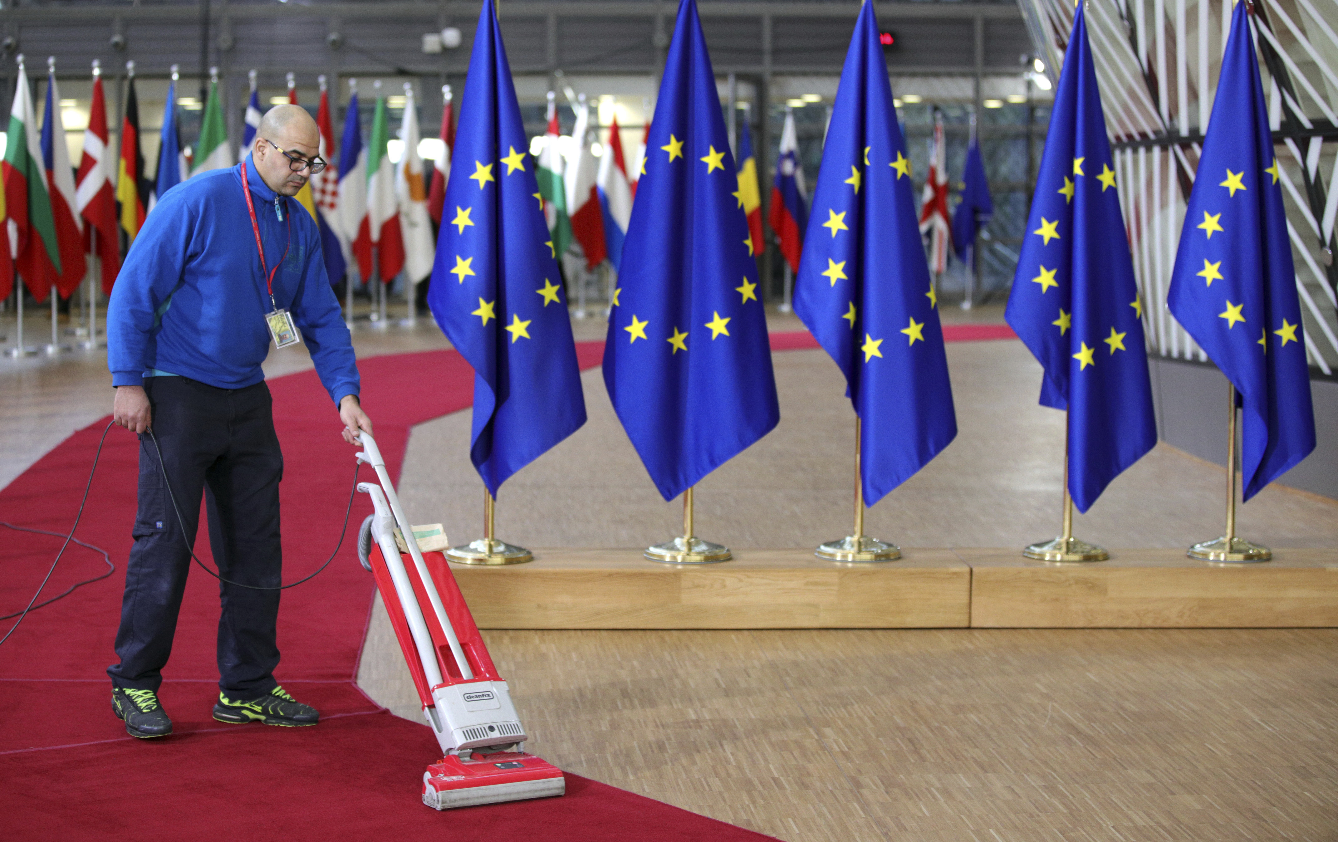 The Latest: UK's May says committed to 'orderly' Brexit