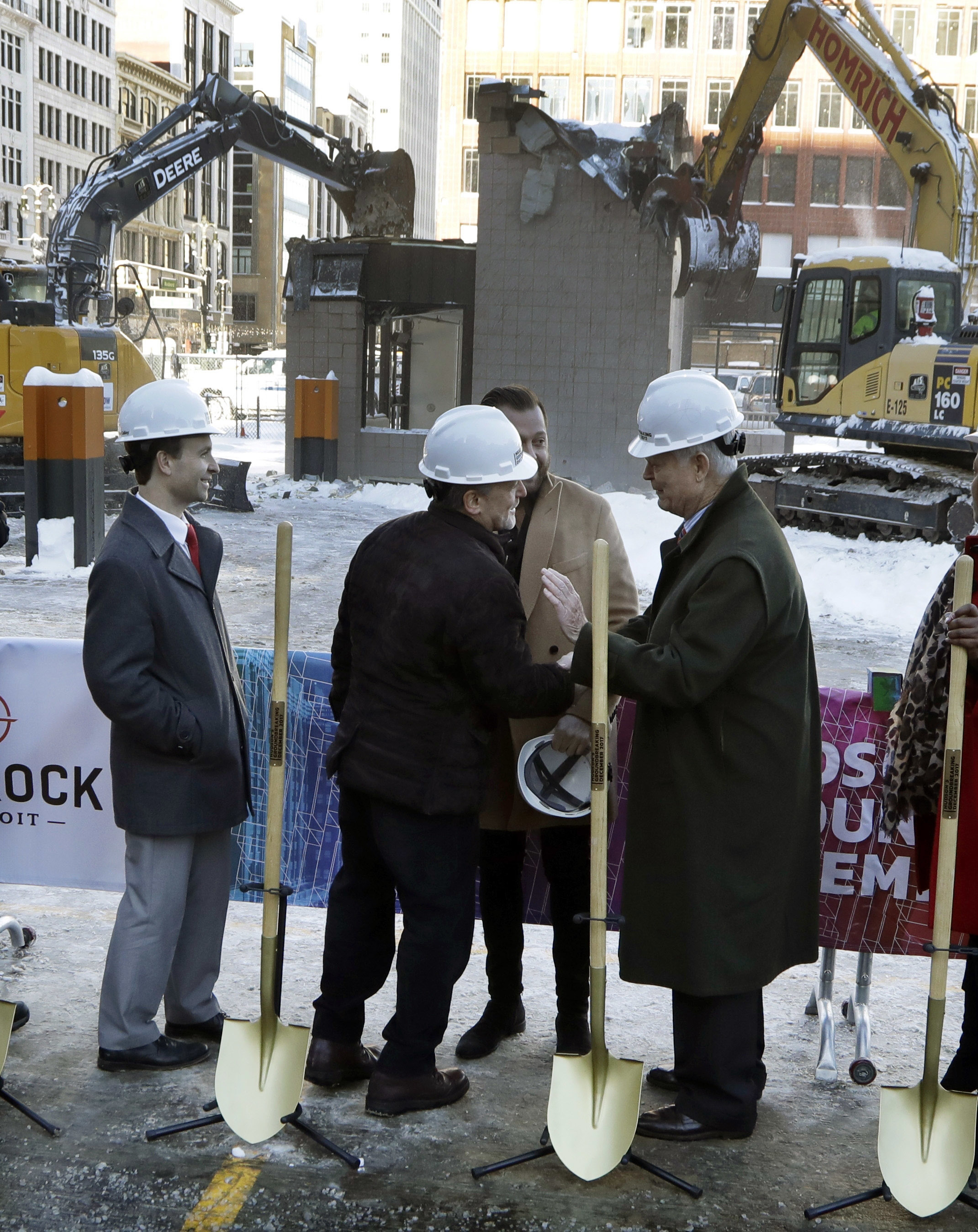 Detroit breaks ground on tallest tower, symbol of resurgence