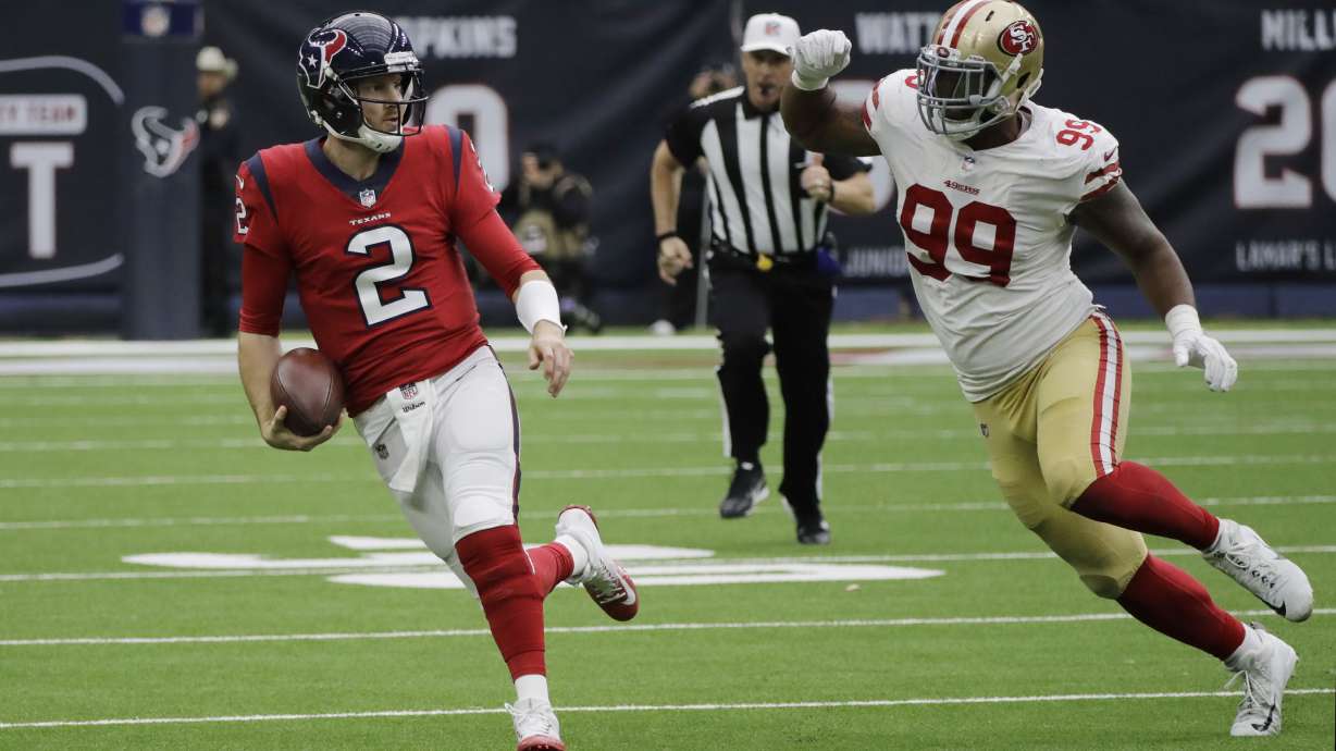 Yates back as starter for Texans after injuries