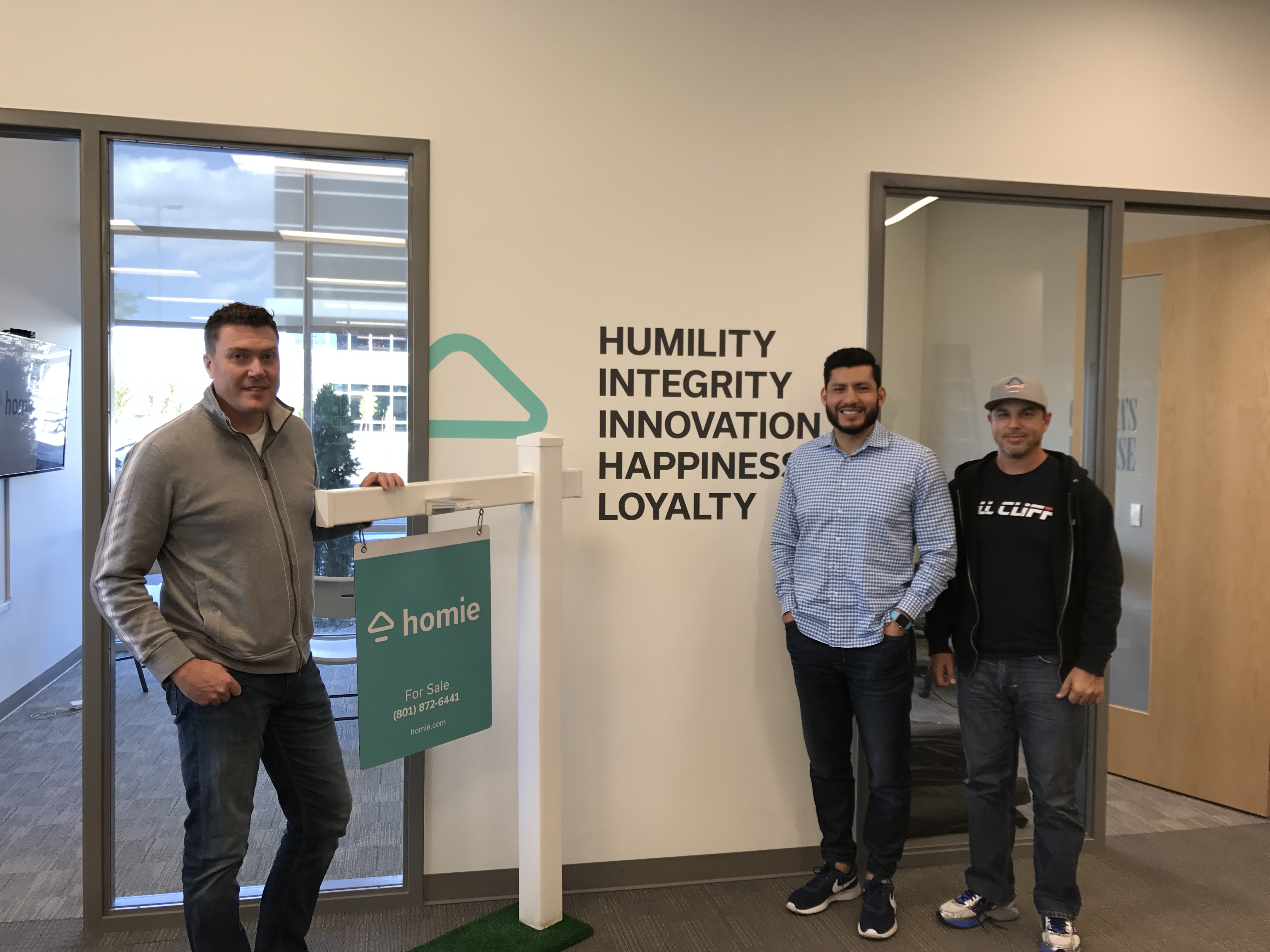 Homie CEO and co-founder Johnny Hanna (left) Photo: Courtesy of Homie