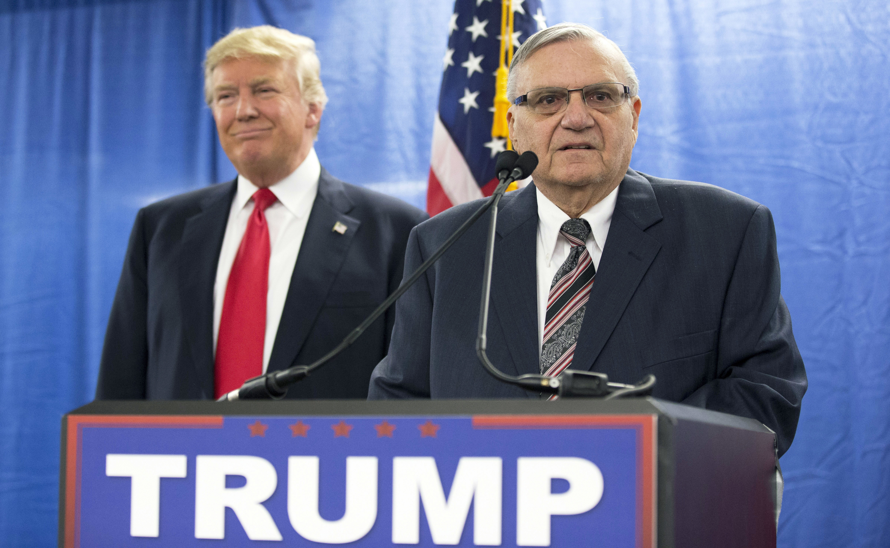 Arpaio accused of trumping up charges in dog deaths case