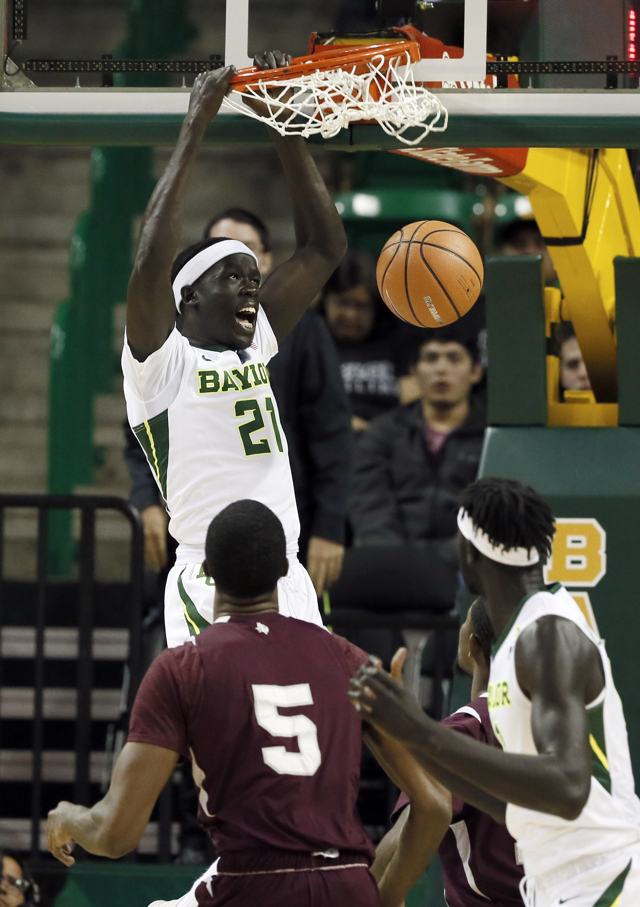 Lecomte returns as No. 21 Baylor tops Texas Southern 99-68