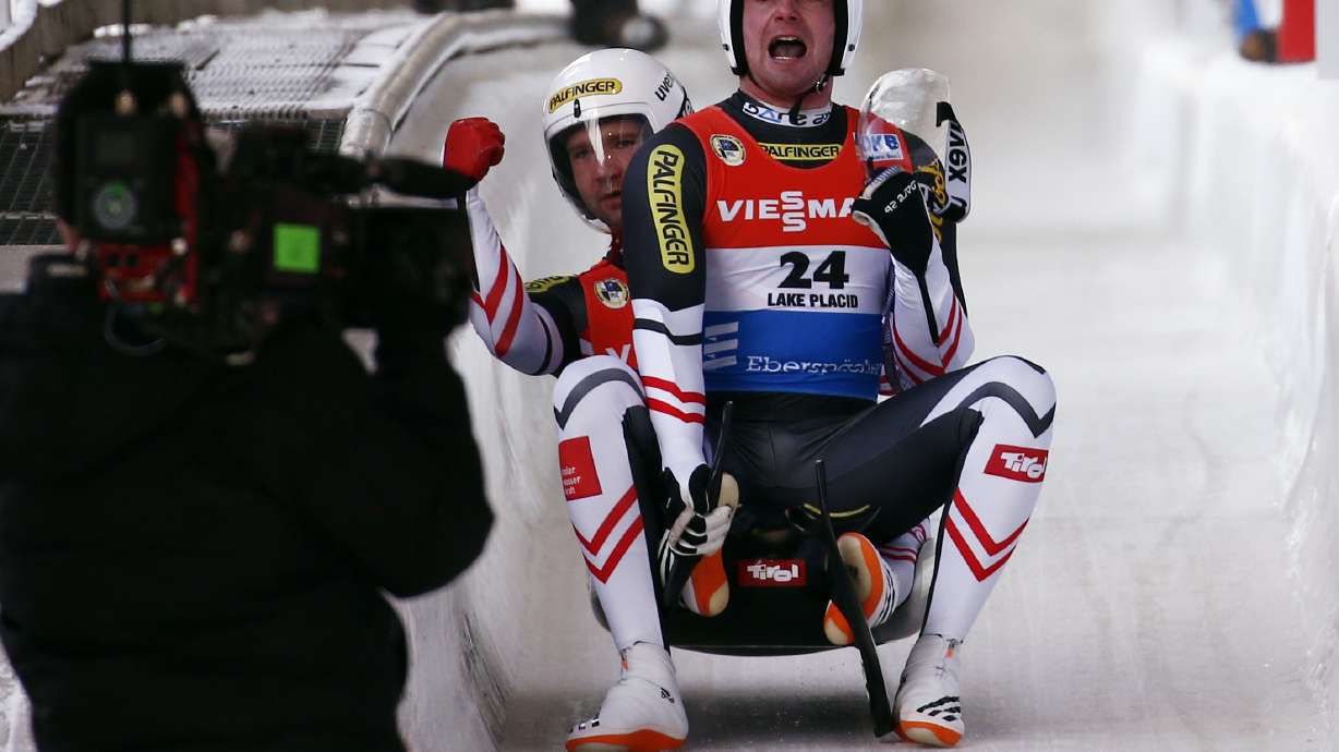 Russians take gold, silver in luge at Lake Placid