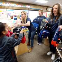 Salt Lake students surprised with free backpacks, school supplies