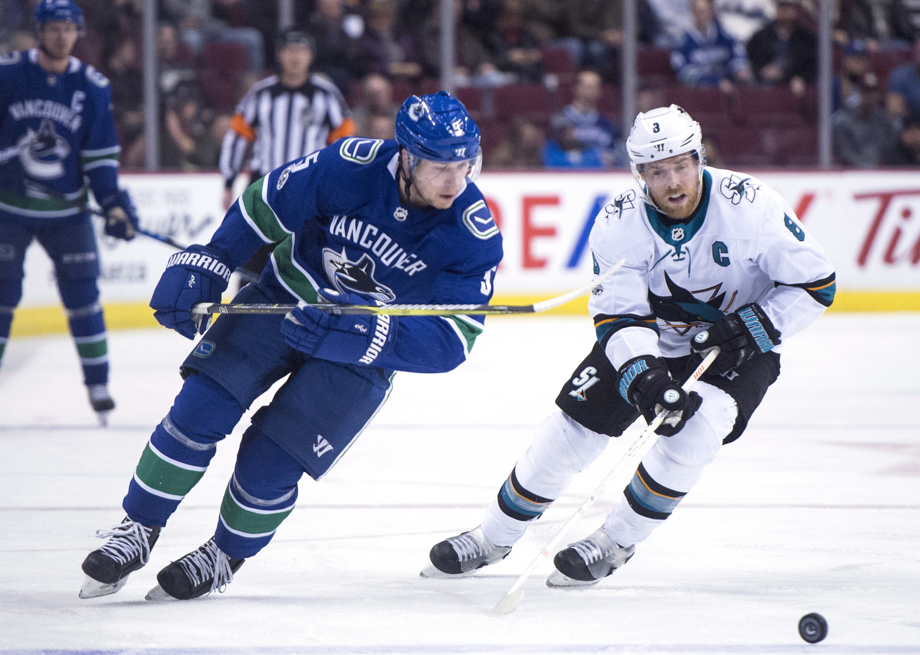 Gagner lifts Canucks over Sharks 4-3 in OT to snap skid