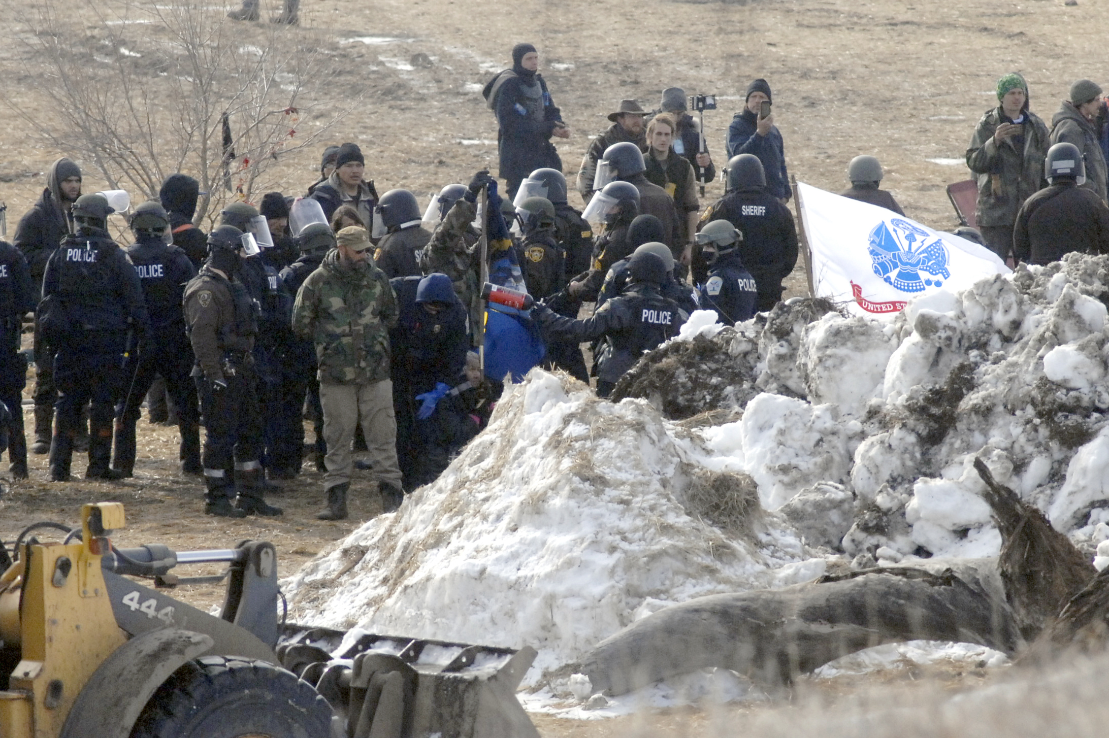 More than $600,000 spent on police gear for pipeline protest