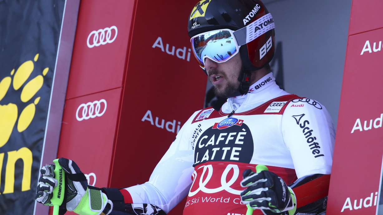 Hirscher breaks Tomba's record with 5th GS win in Alta Badia