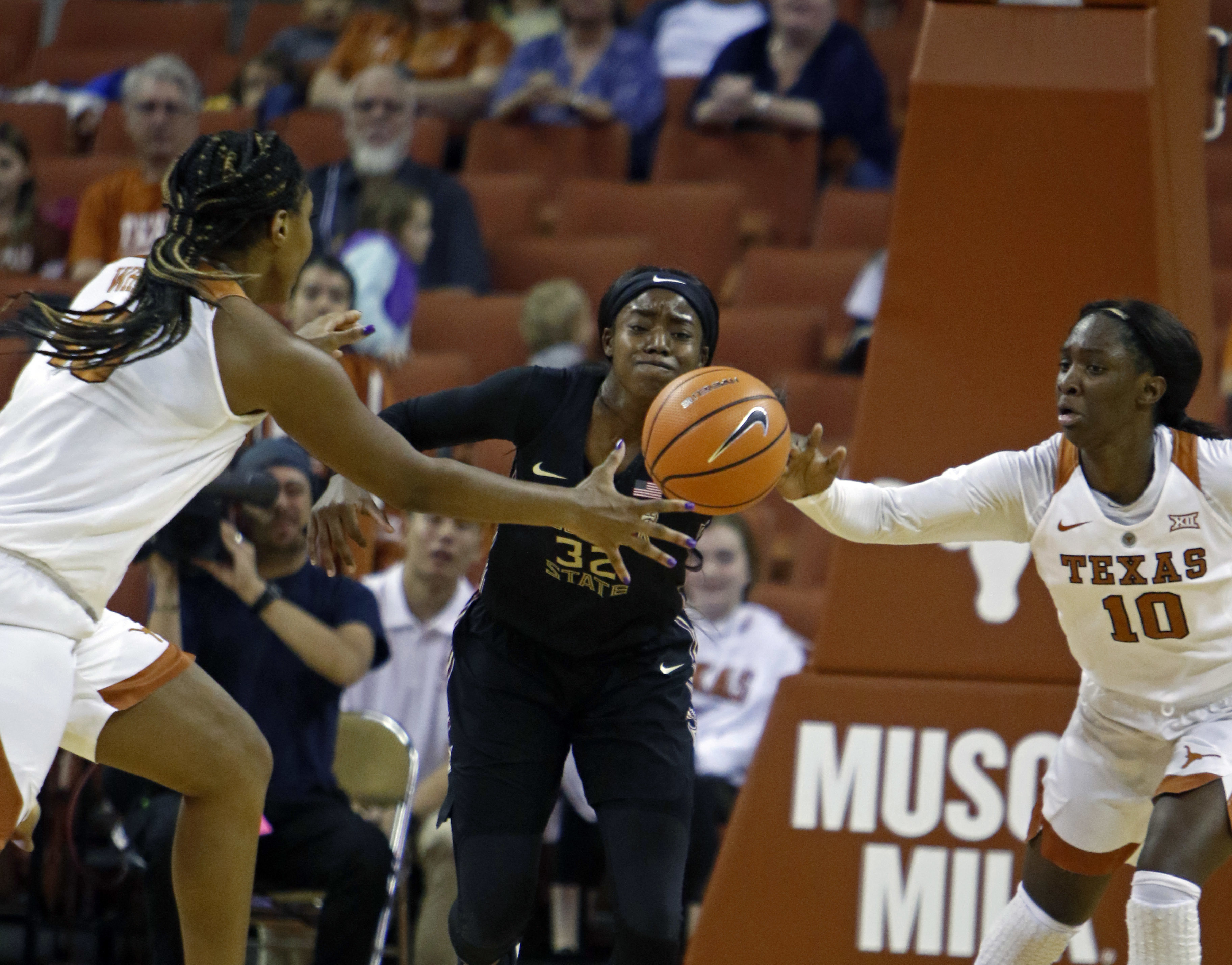 McCarty, No. 8 Texas women beat No. 12 Florida State 87-72