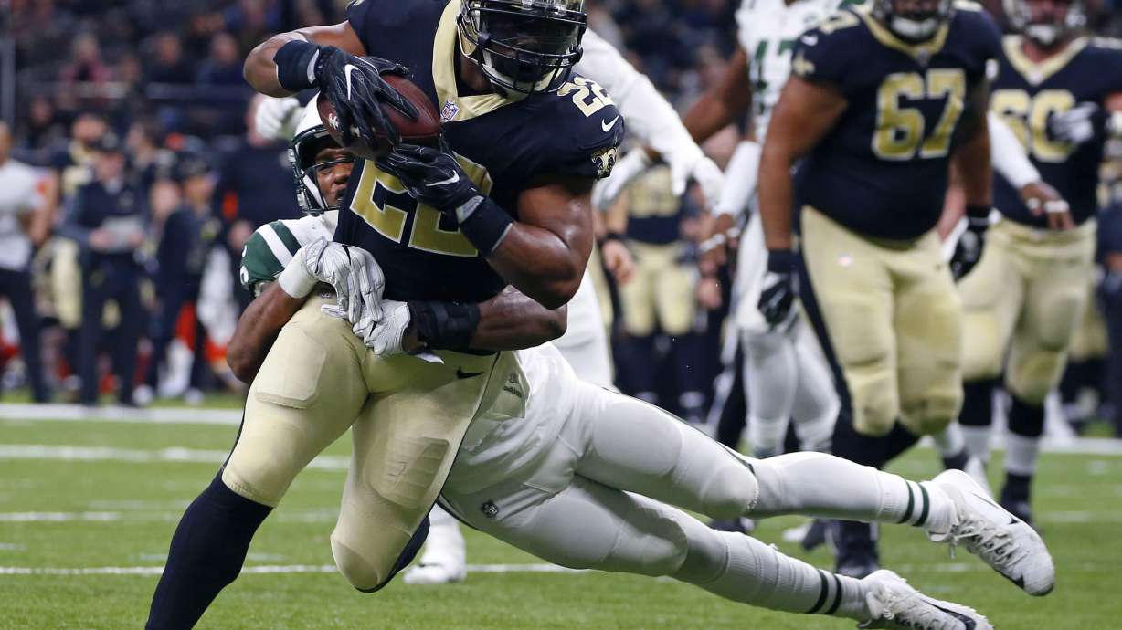 Ingram, Thomas lift Saints over Jets, 31-19