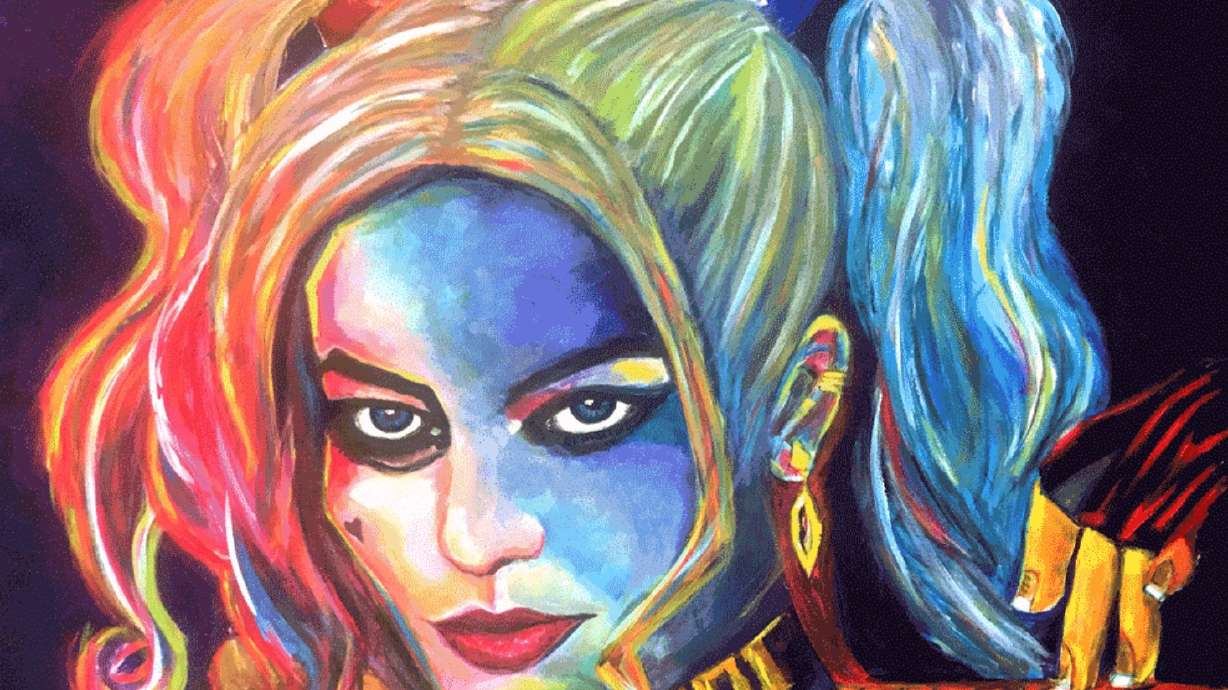 Local artist making waves with satirical comic strip, polychromatic superhero art