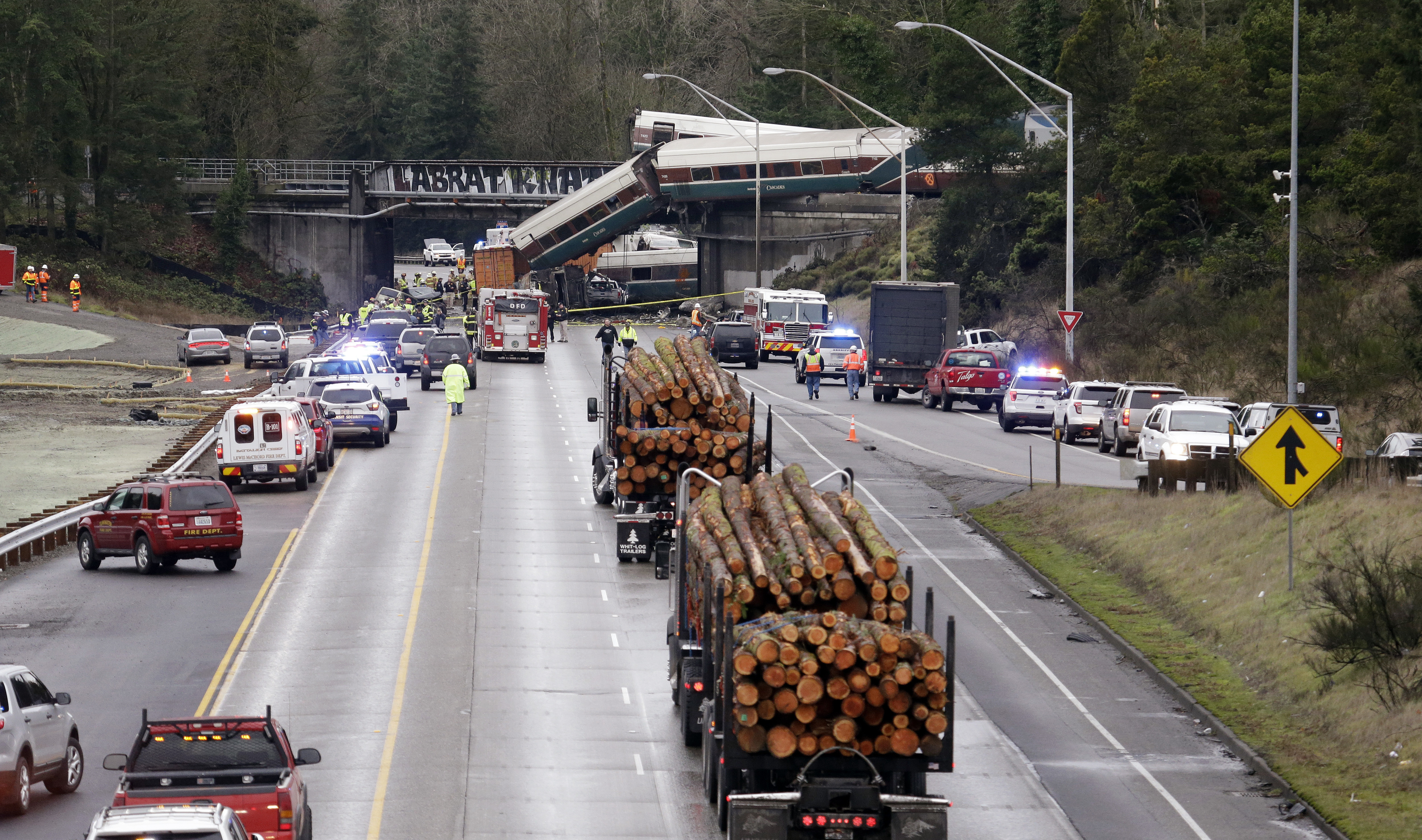 Amtrak train derailed on new, faster route that drew concern