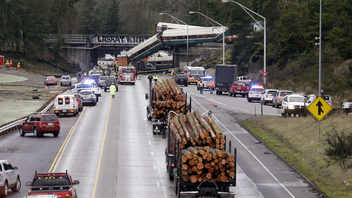 Amtrak train derailed on new, faster route that drew concern