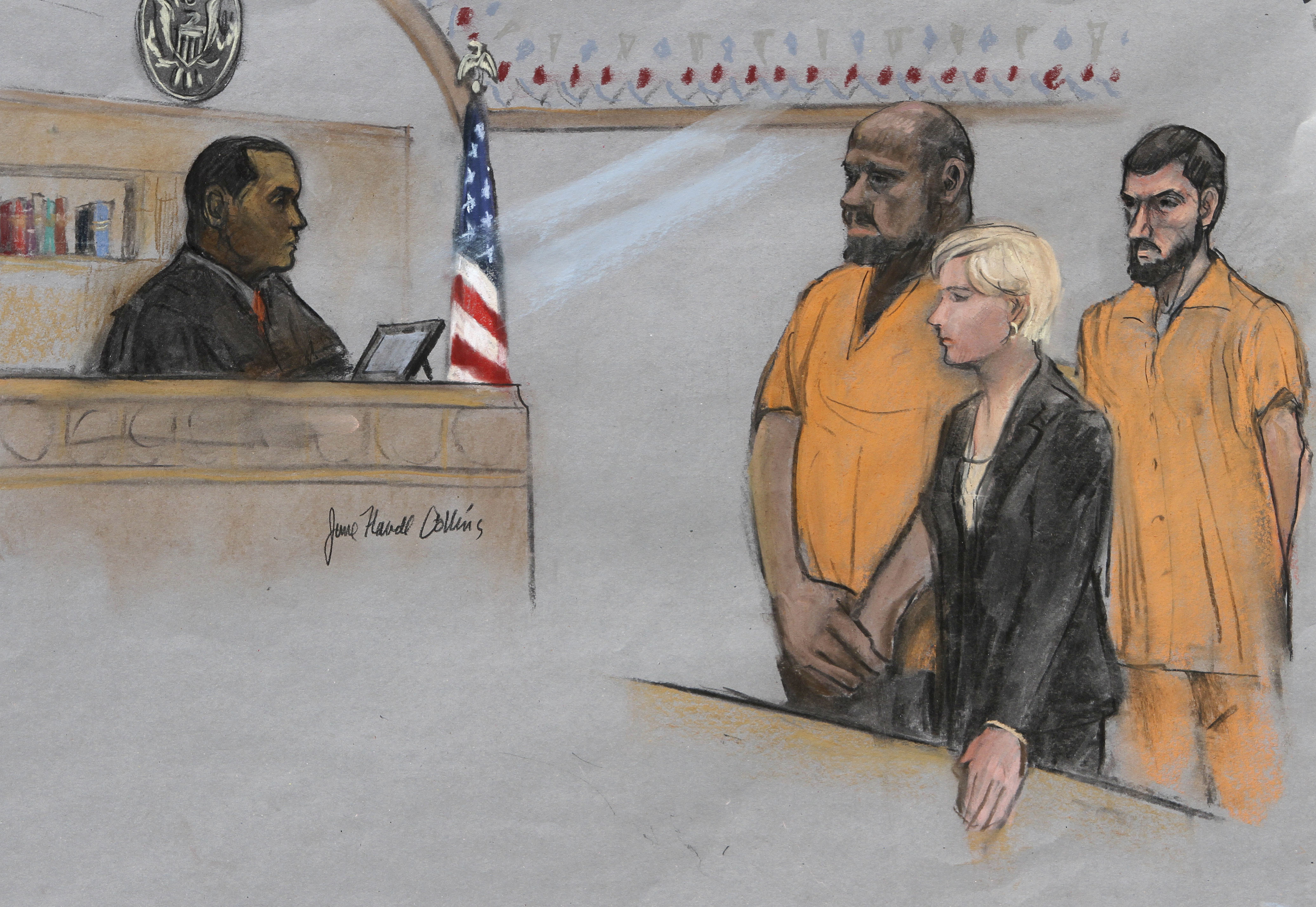 The Latest: Man apologizes to blogger for beheading plot