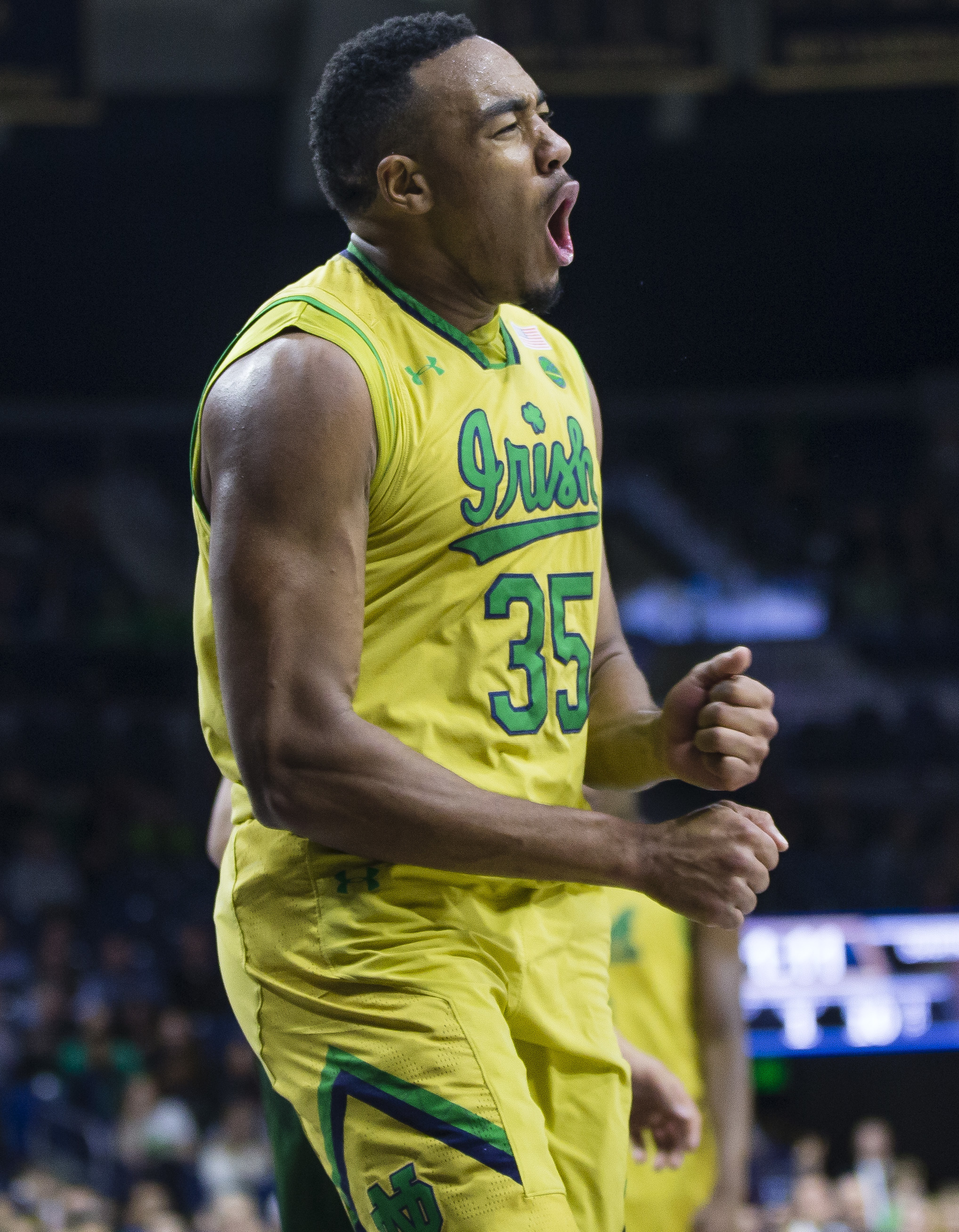 Colson scores 37, Notre Dame beats Dartmouth 97-87