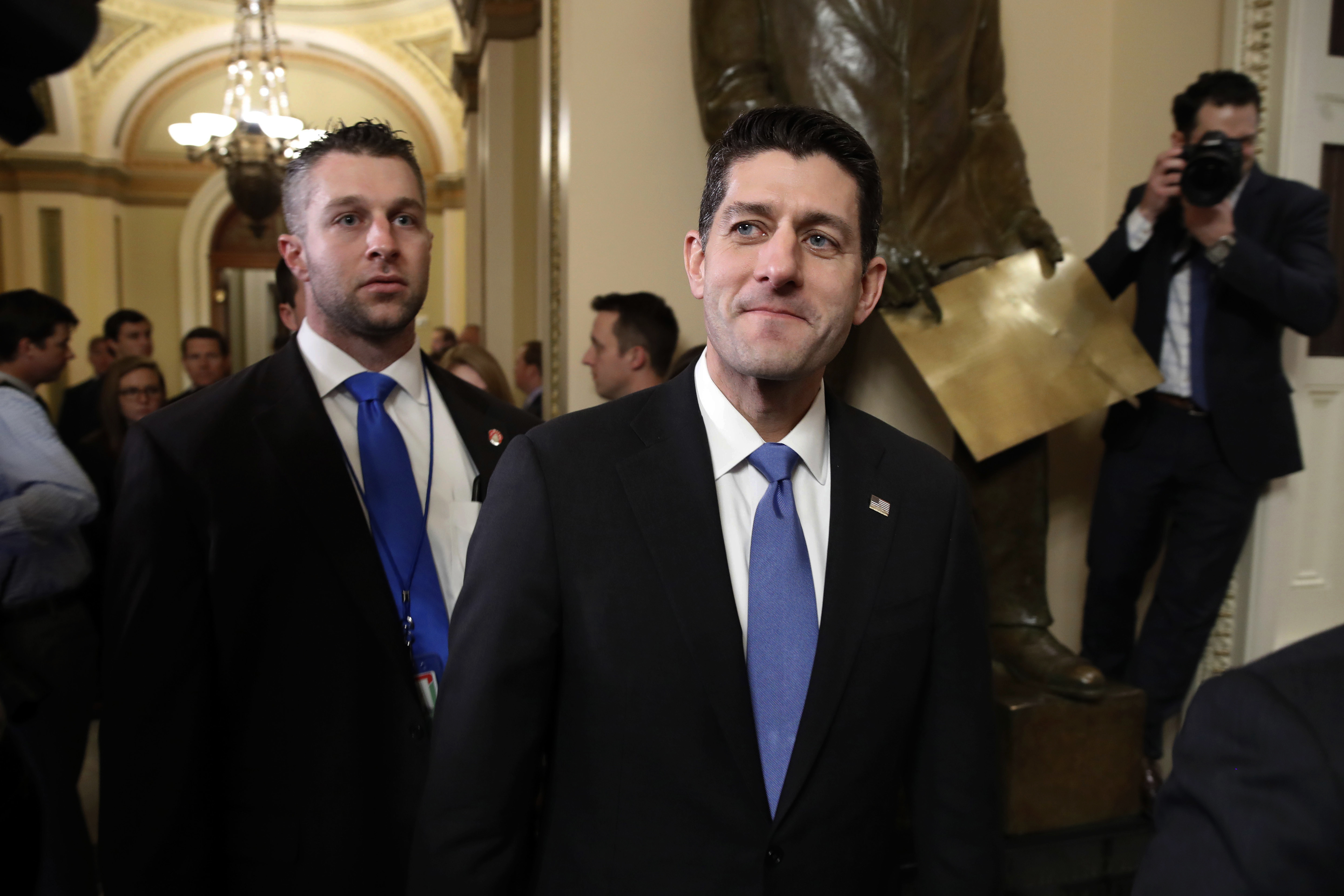 The Latest: GOP struggling to embrace stopgap funding plan