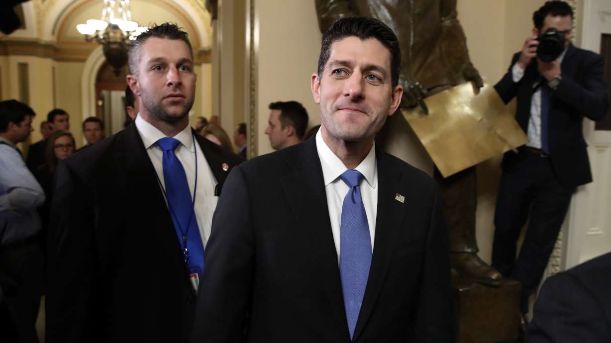 The Latest: GOP struggling to embrace stopgap funding plan