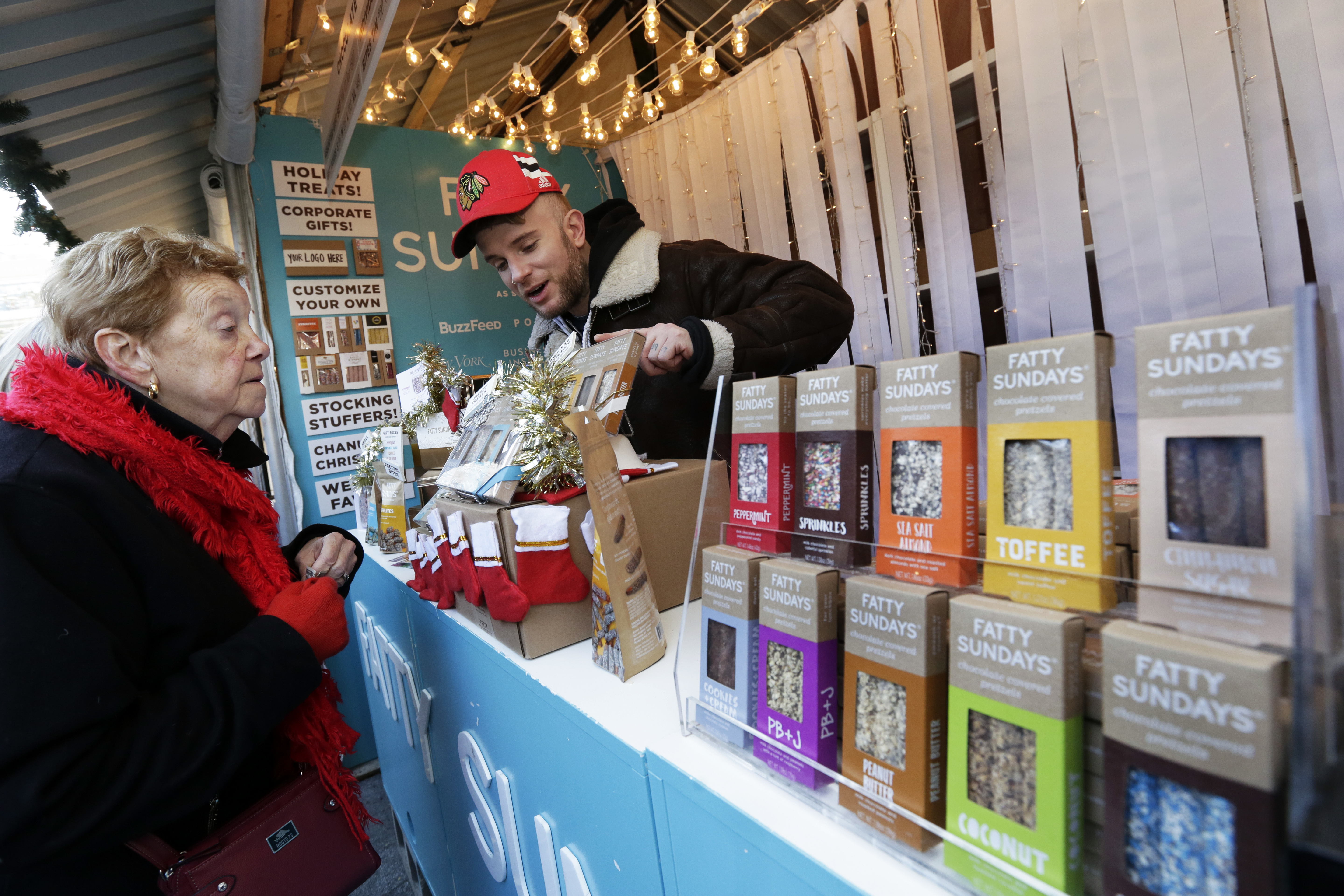 Open-air markets a holiday marathon for artists, retailers