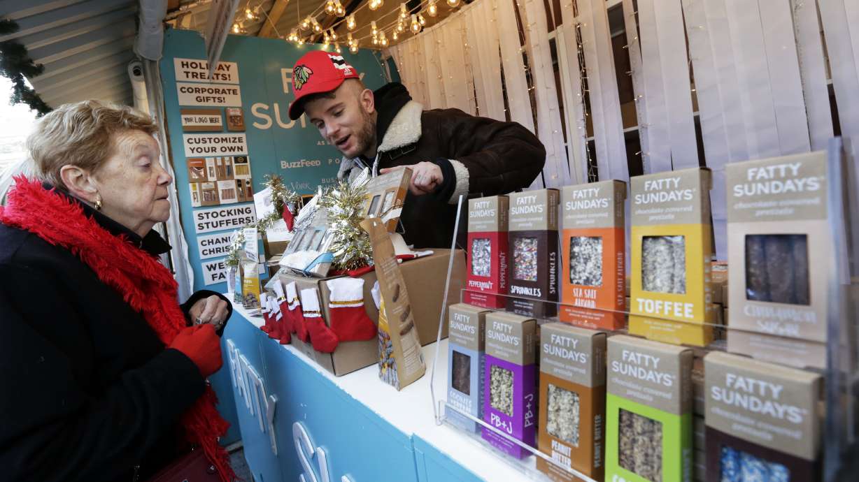 Open-air markets a holiday marathon for artists, retailers