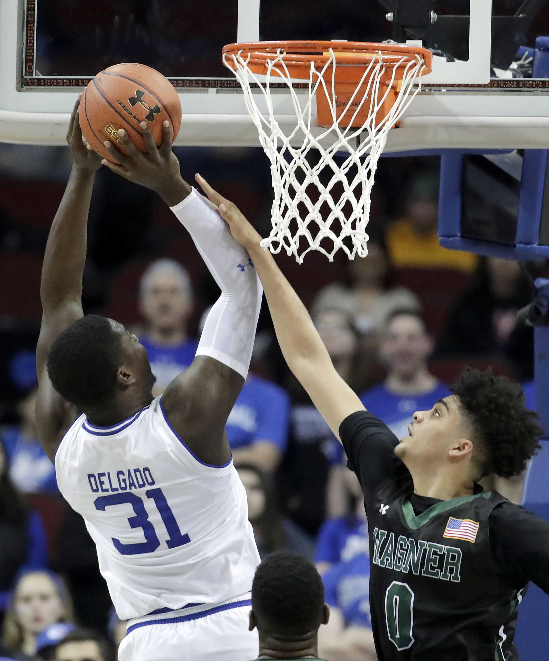 Carrington's 26 leads No. 23 Seton Hall past Wagner