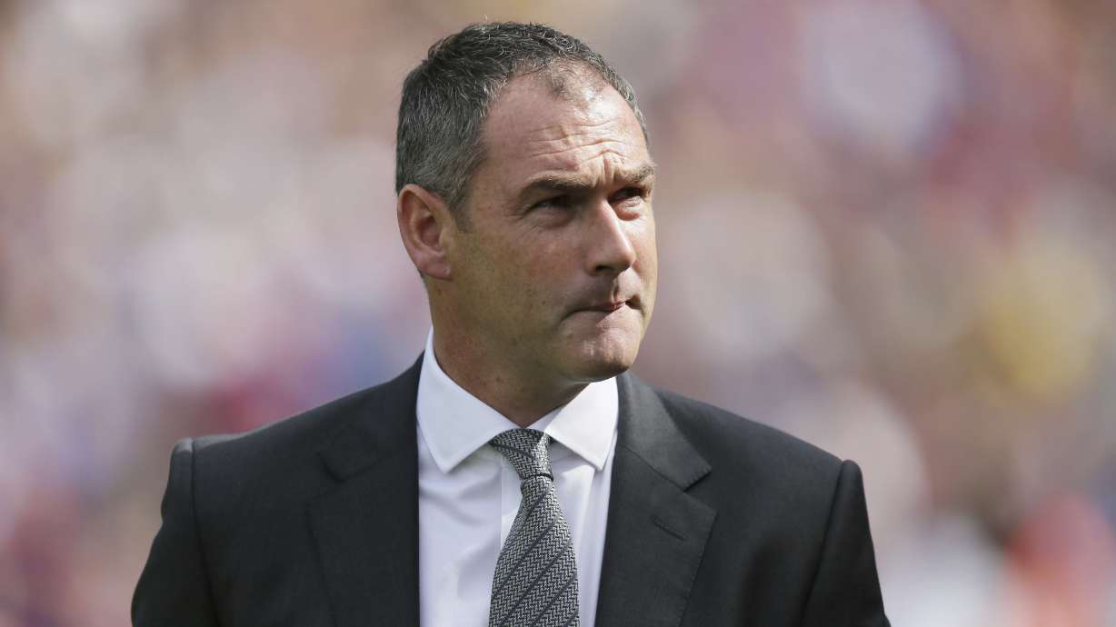 Britton fills in as Swansea coach after Clement fired