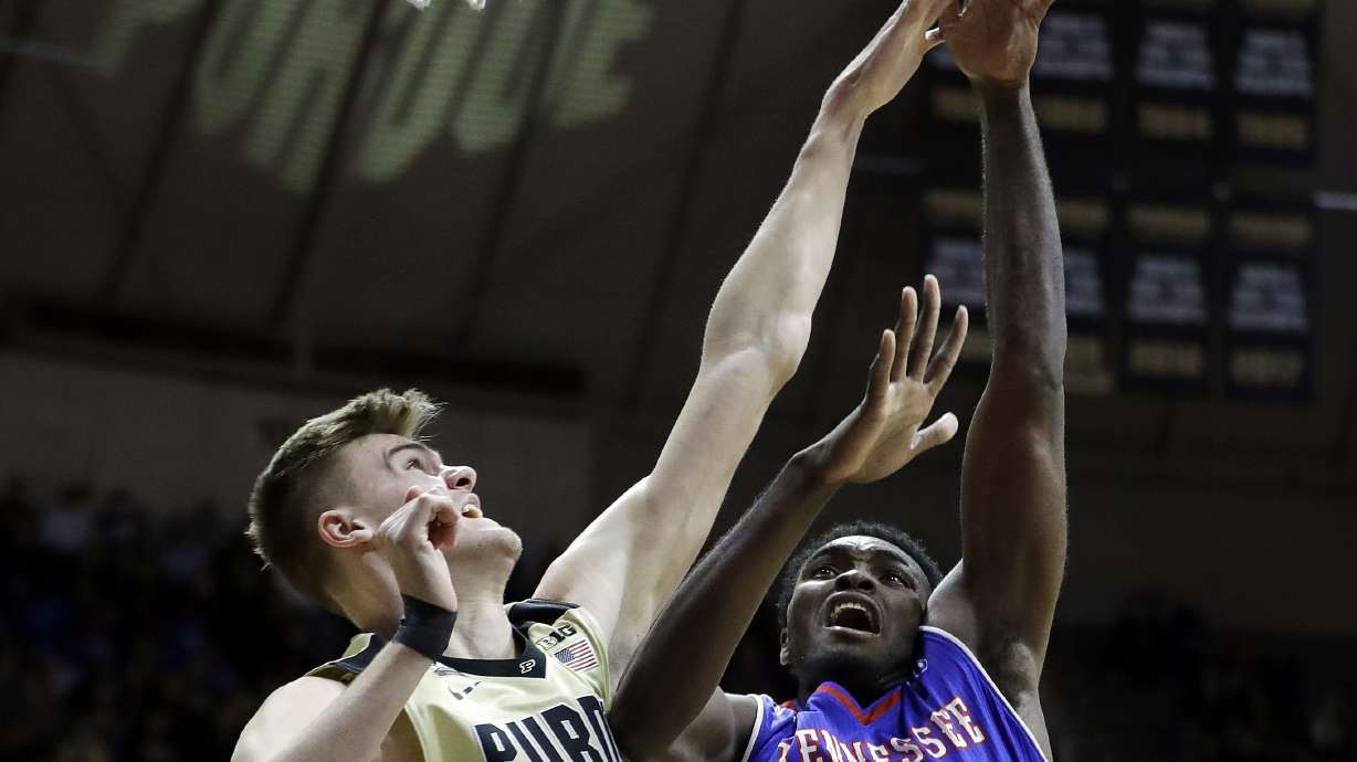 No. 16 Purdue cruises past Tennessee State 97-48