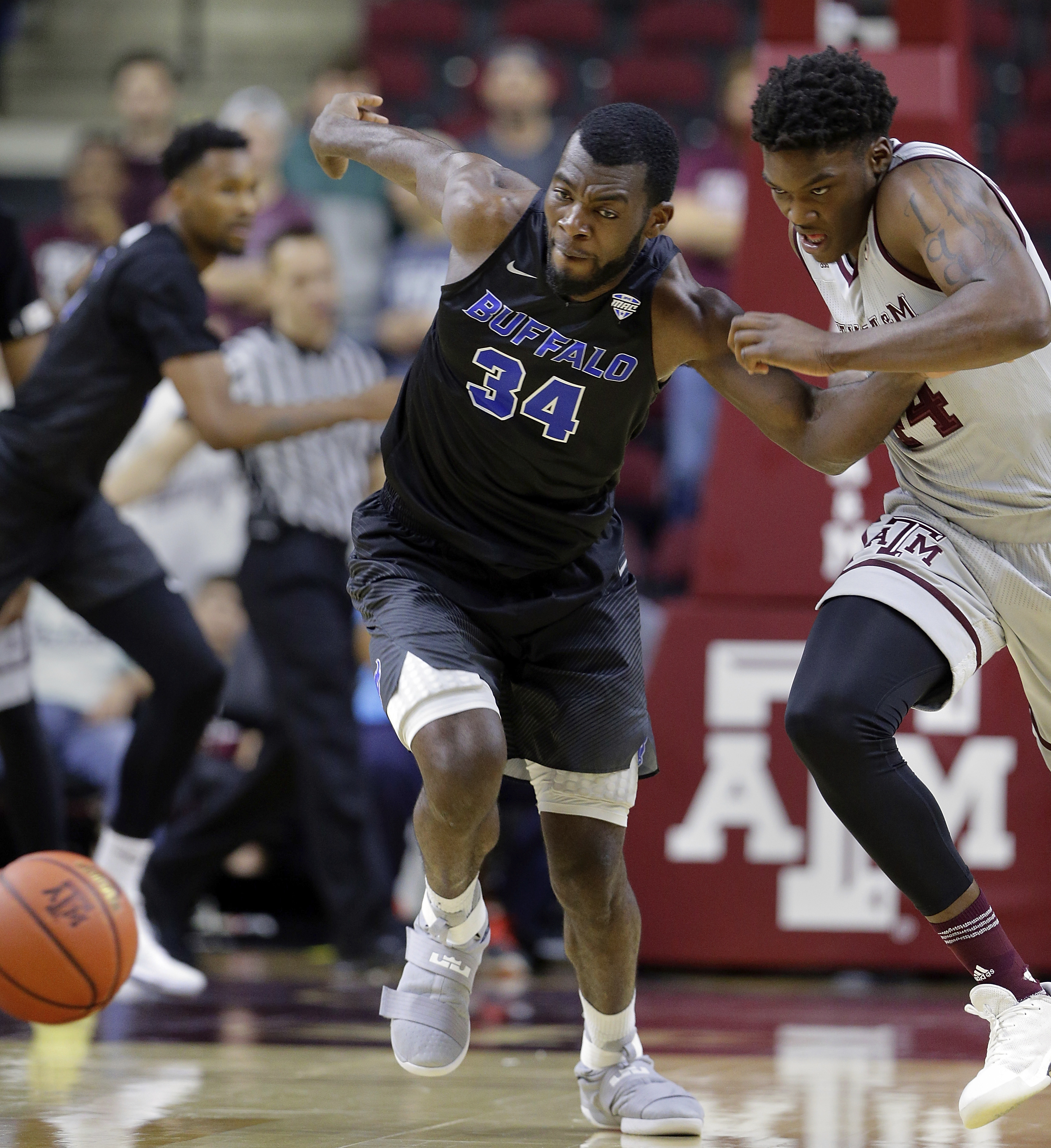 Short-handed Texas A&M beats Buffalo 89-73