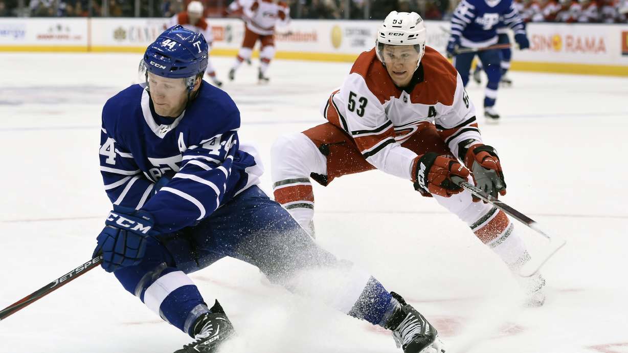 Toronto's Auston Matthews says he has concussion symptoms